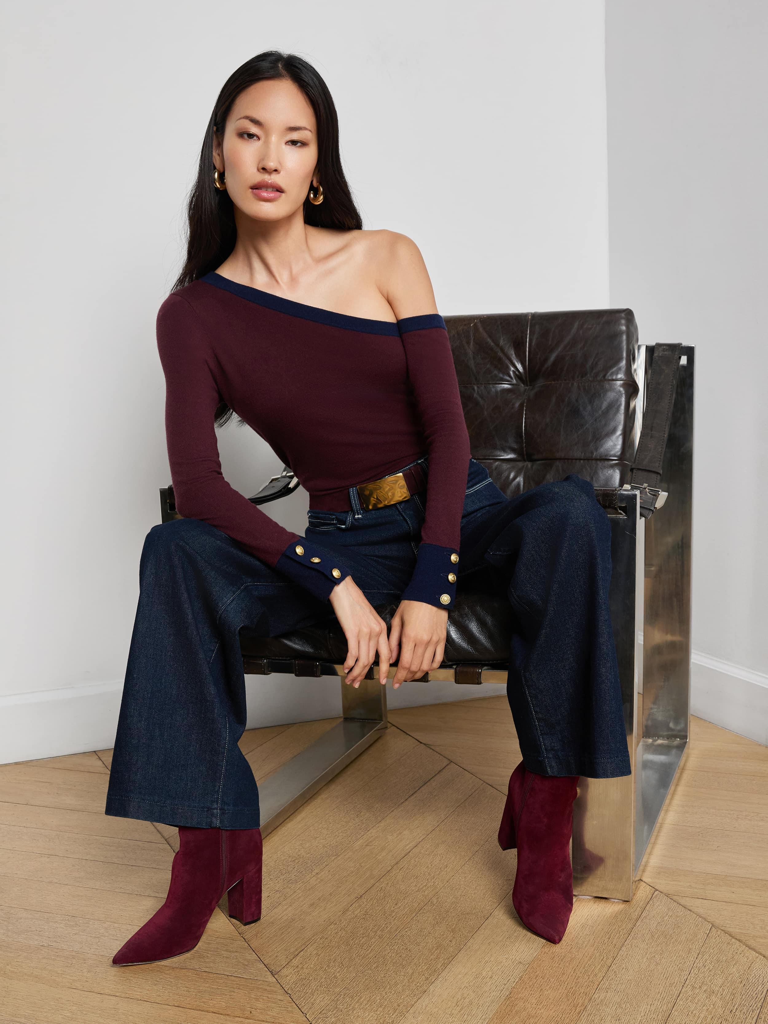 L'AGENCE - Clayton Wide - Leg Jean - Image 10