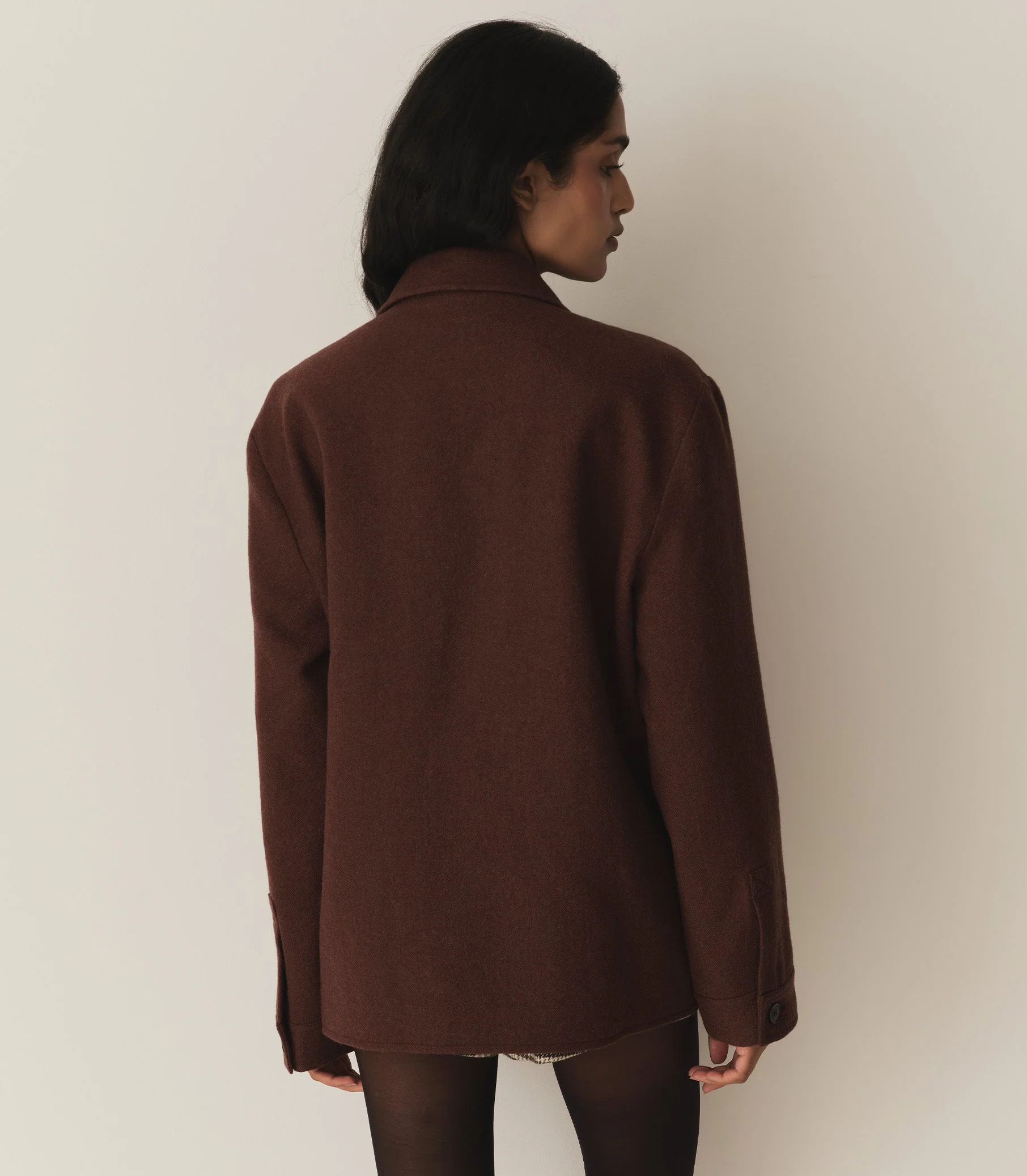 DÔEN - CLIFTON JACKET -- RUST UMBER - Image 3