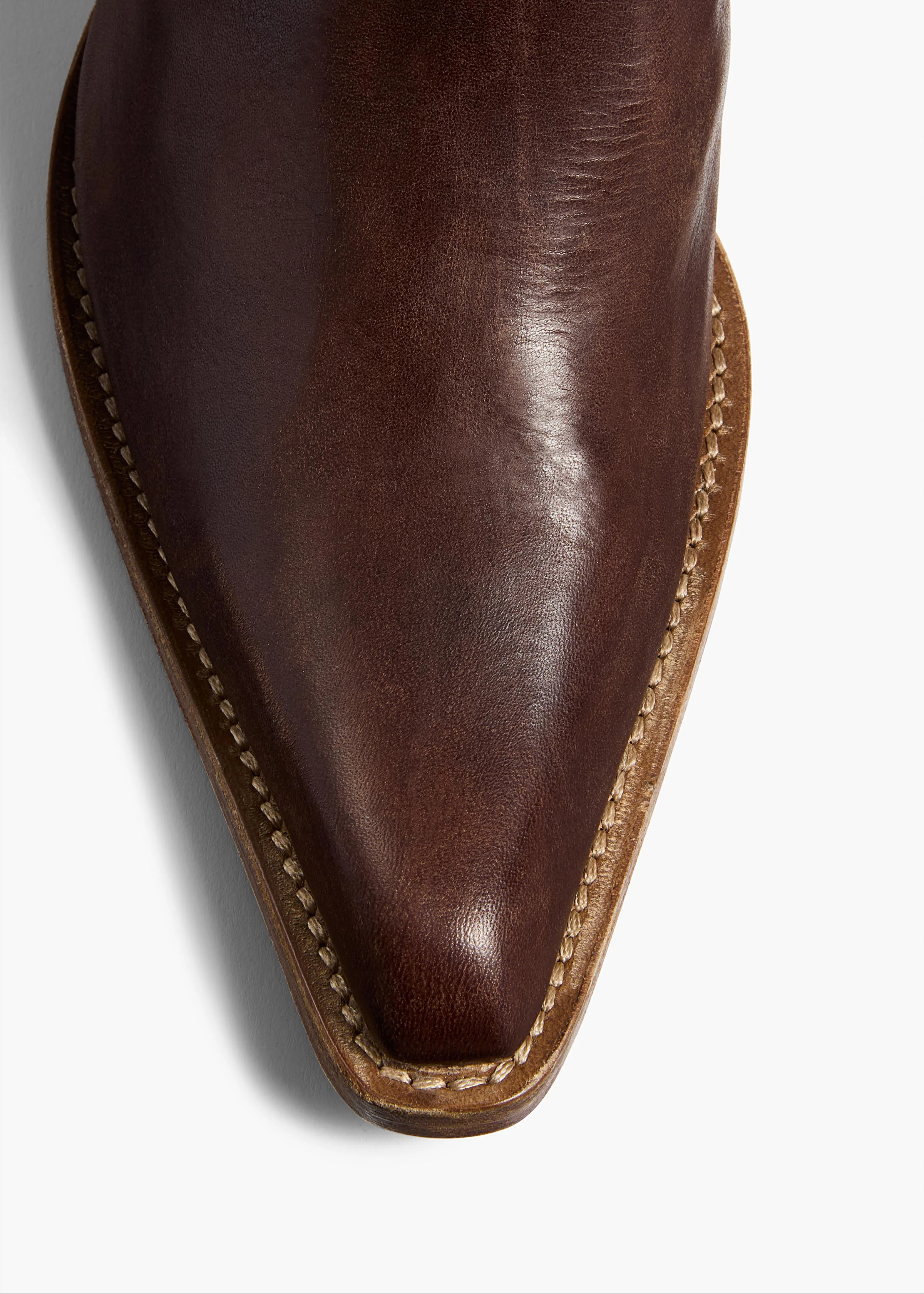 Khaite - Clive Boot in Dark Brown Leather - Image 4
