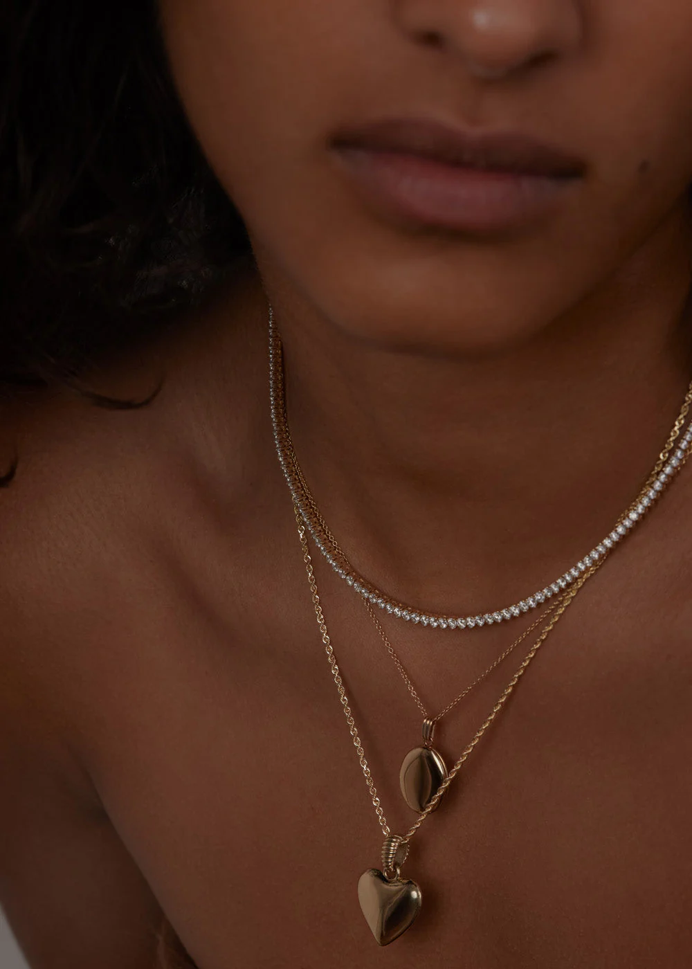 Kinn - Close To My Heart Necklace Gold - Image 2