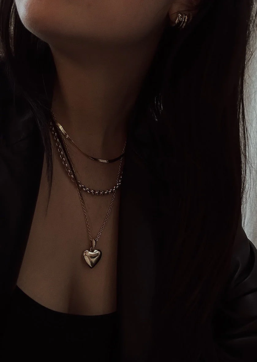 Kinn - Close To My Heart Necklace Gold - Image 6