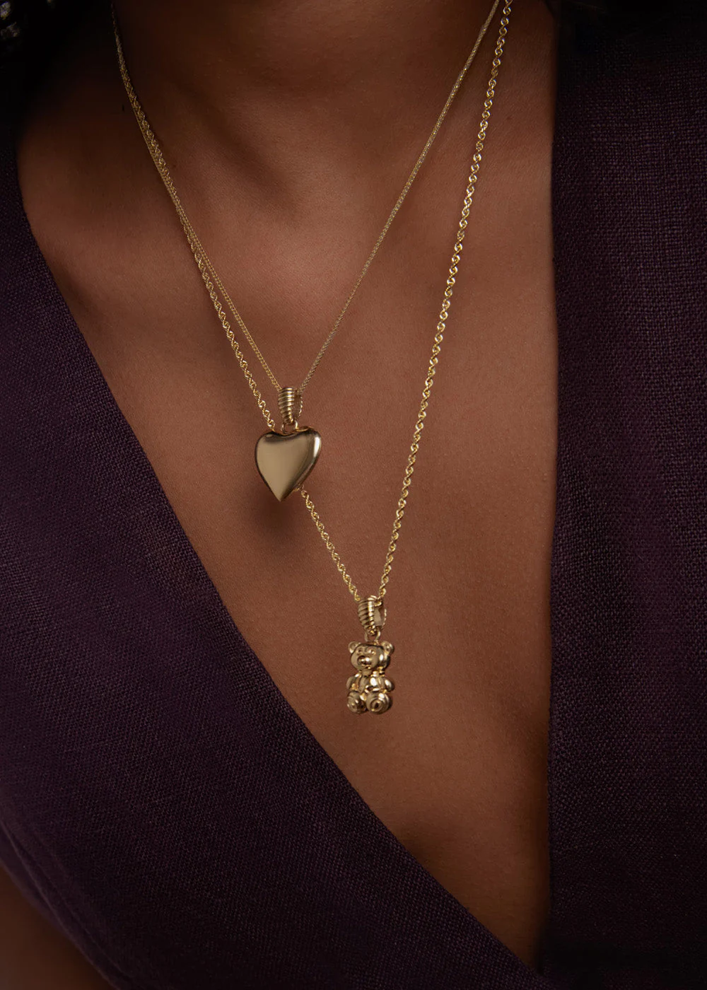 Kinn - Close To My Heart Pendant Gold - Image 3