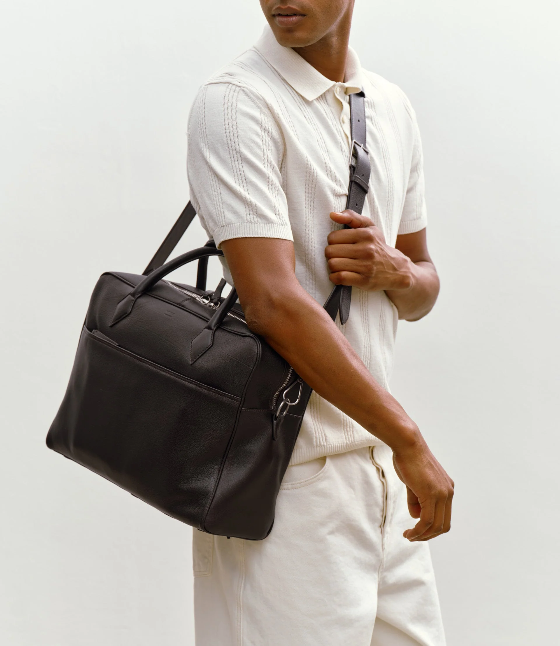 Metier - Closer All Day Briefcase Buffalo Cacao - Image 2