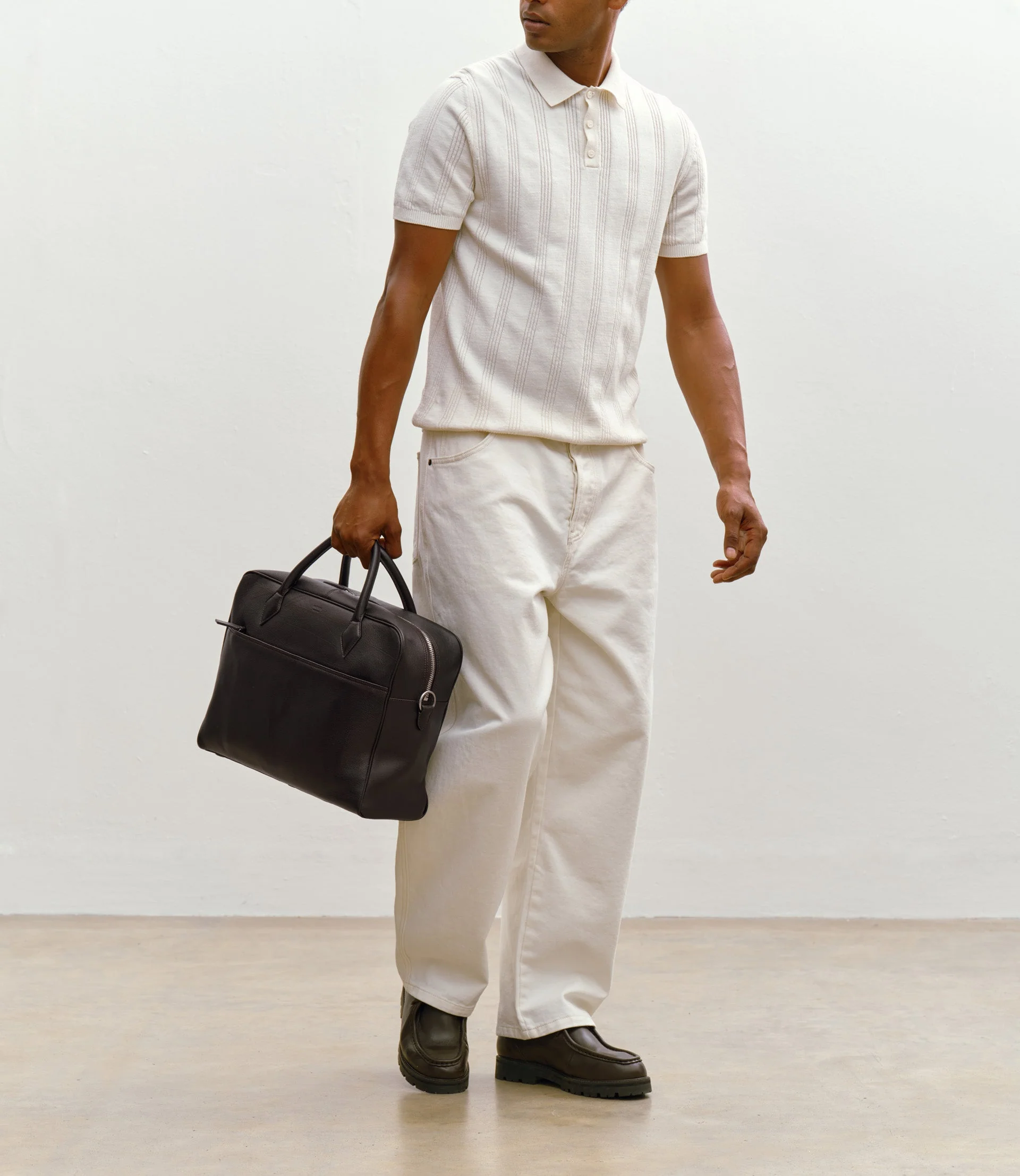 Metier - Closer All Day Briefcase Buffalo Cacao - Image 5