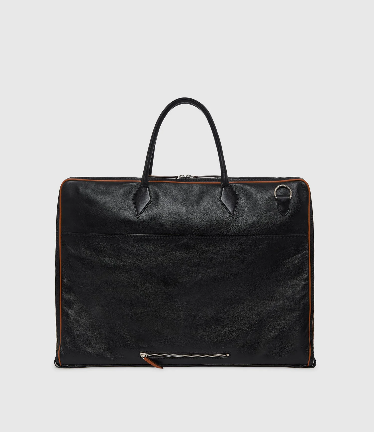 Metier - Closer Suit Carrier Elvis Black with Buffalo Cognac - Image 4