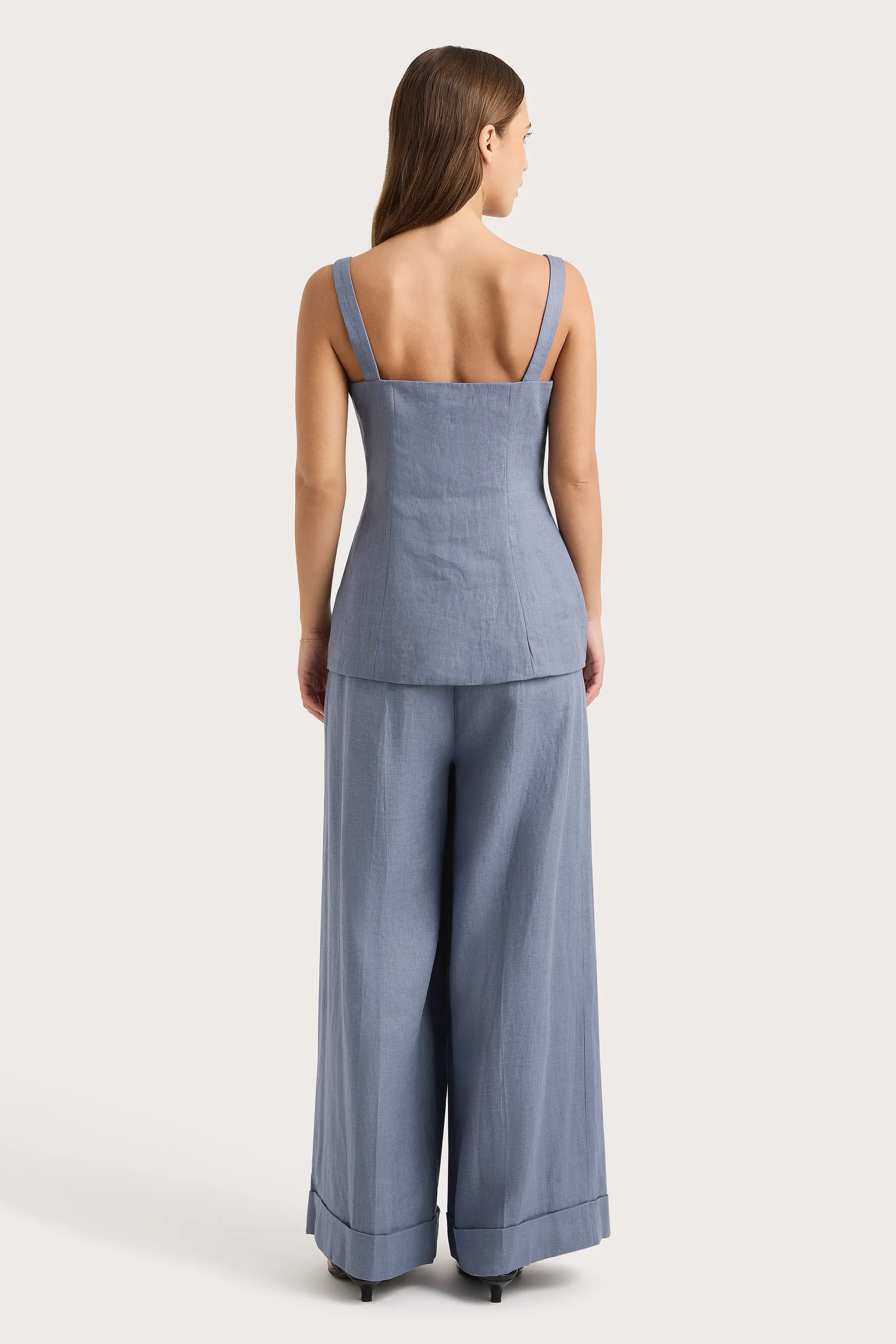 Faithfull - Clove Trouser Cornflower Blue - Final Sale - Image 4