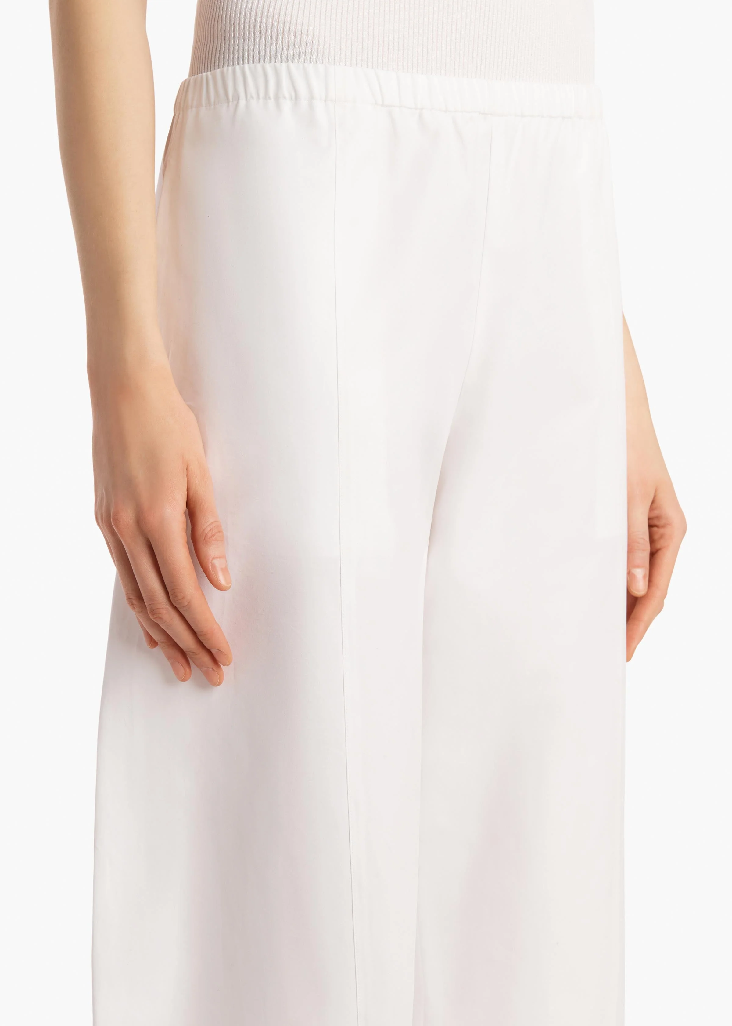 Khaite - Clover Pant in White - Image 5