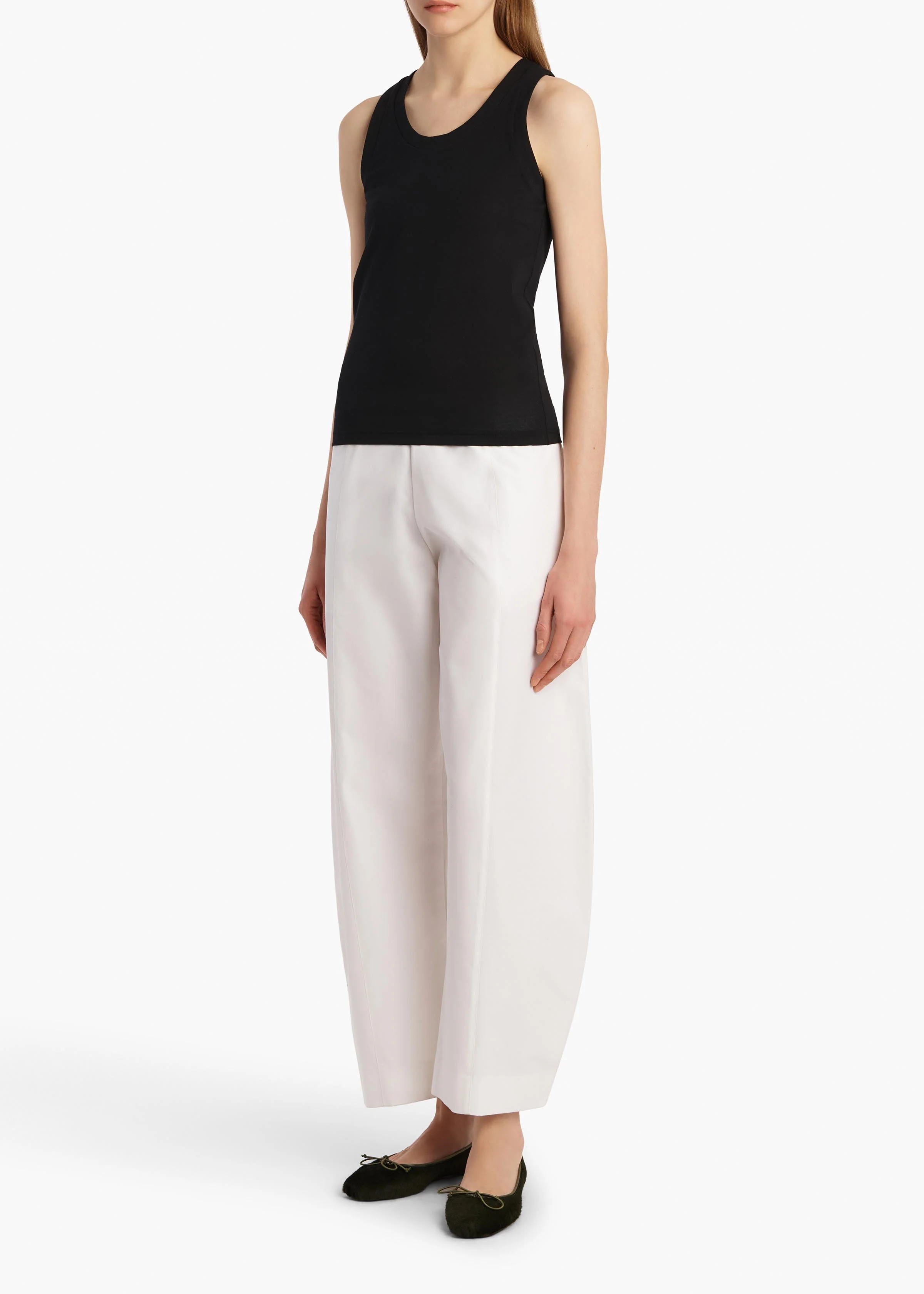 Khaite - Clover Pant in White - Image 9
