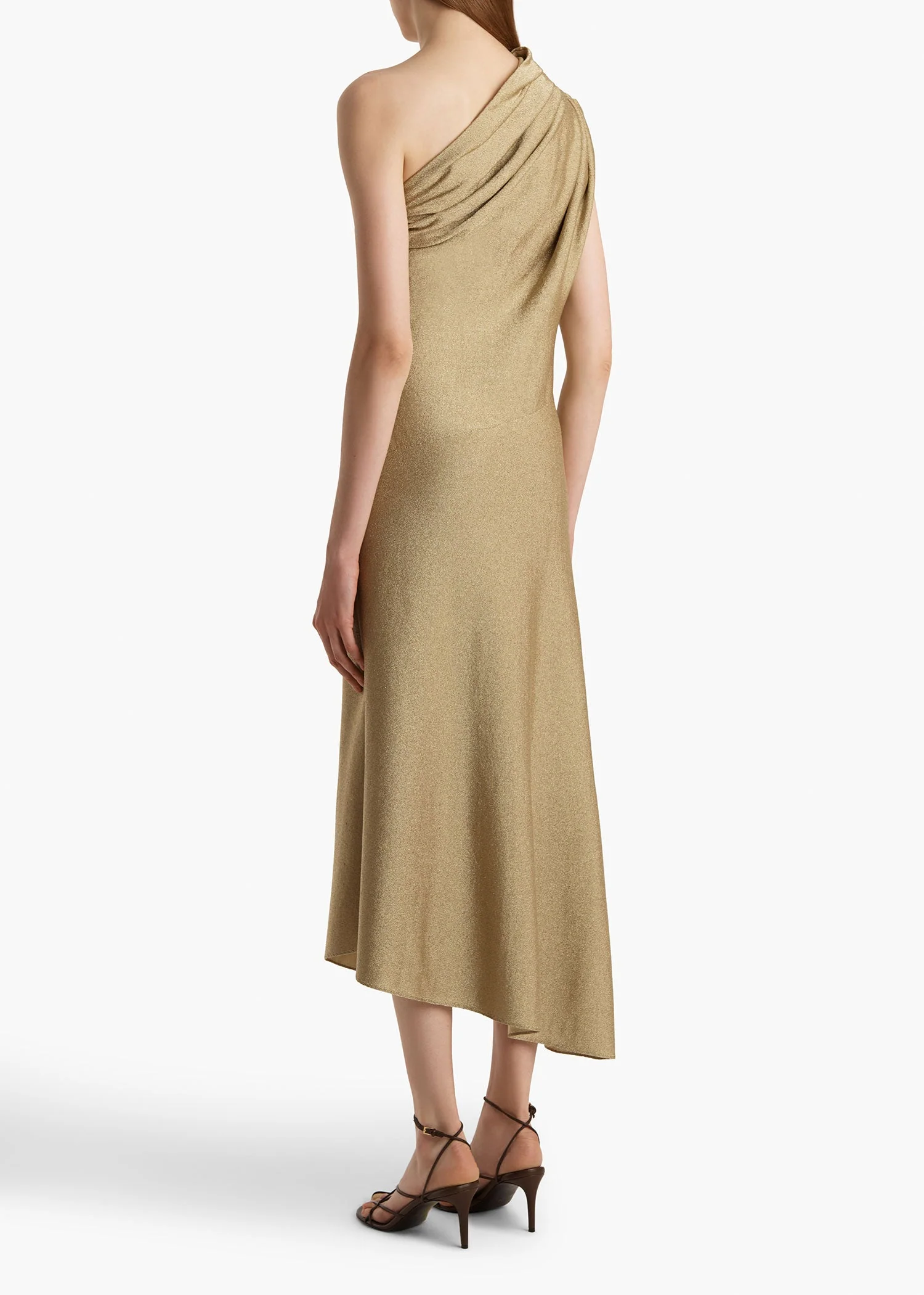 Khaite - Coast Dress in Gold - Image 4