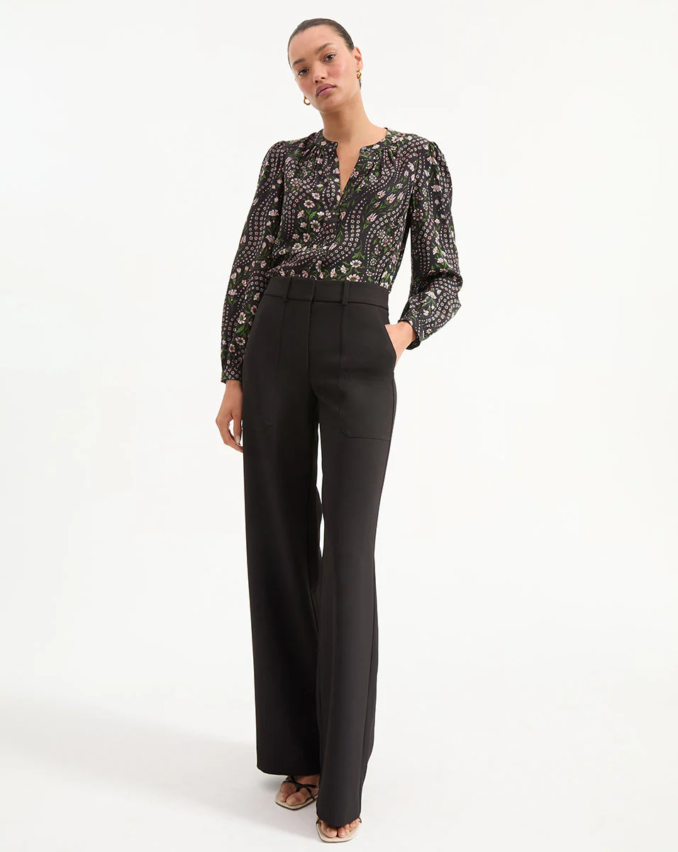 Veronica Beard - Cole Wide - Leg Pant
