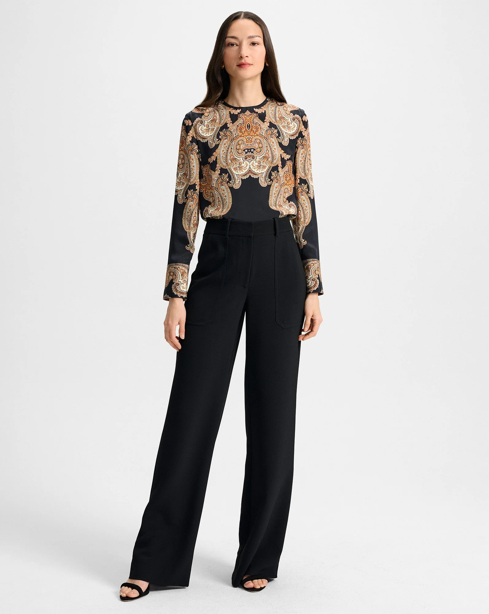 Veronica Beard - Cole Wide - Leg Pant - Image 8