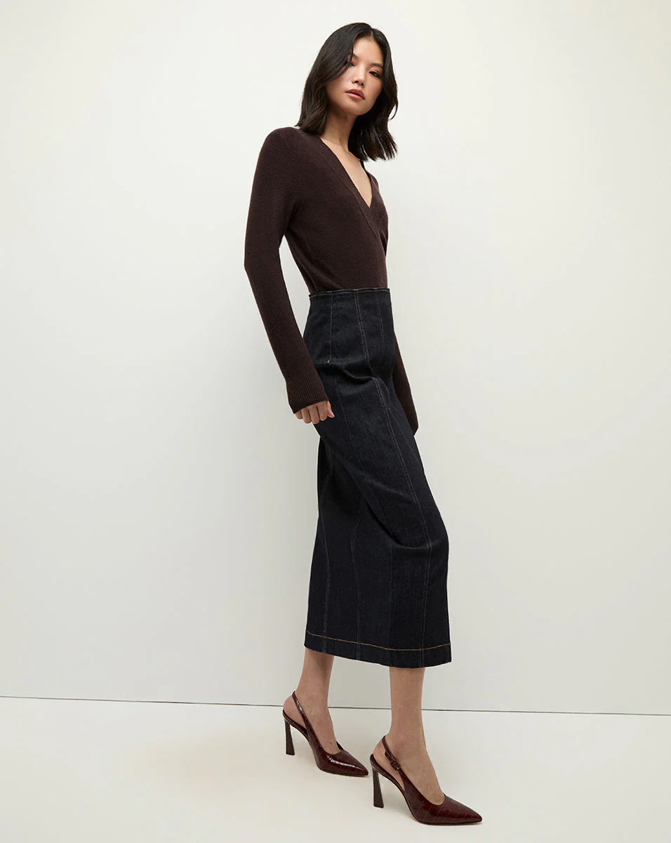 Veronica Beard - Coleta V - Neck Cashmere Sweater - Image 2