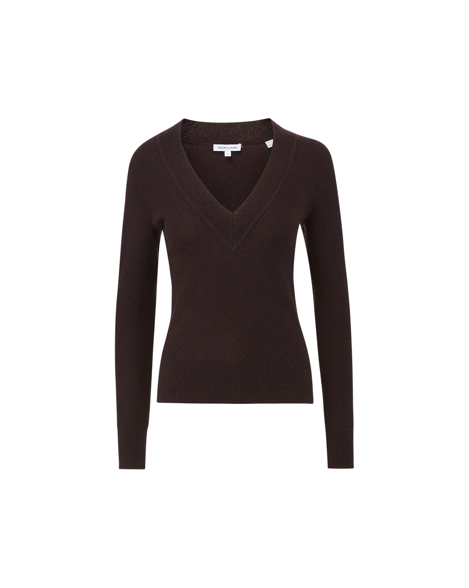 Veronica Beard - Coleta V - Neck Cashmere Sweater - Image 8