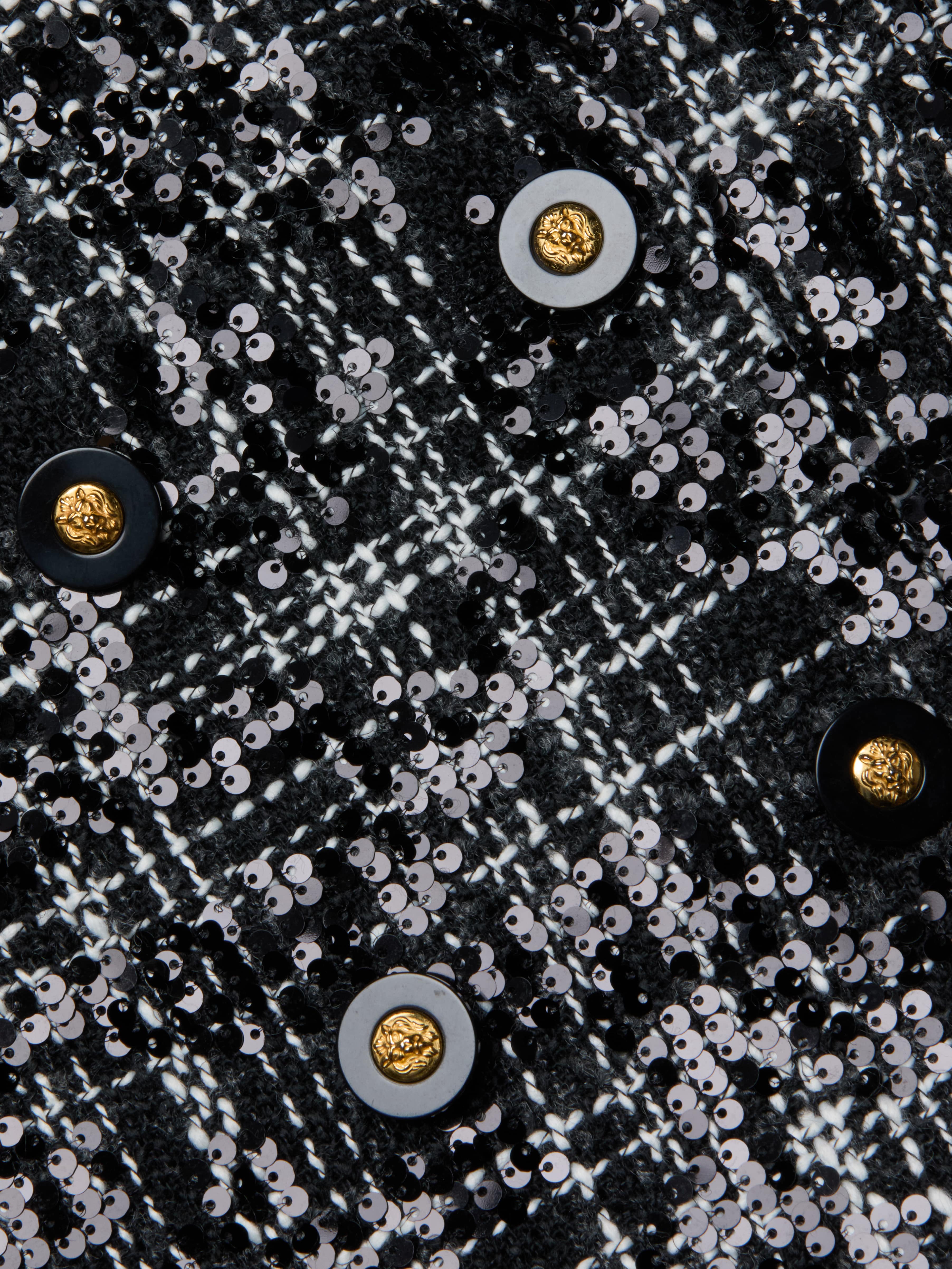 L'AGENCE - Colin Sequined Tweed Blazer - Image 12