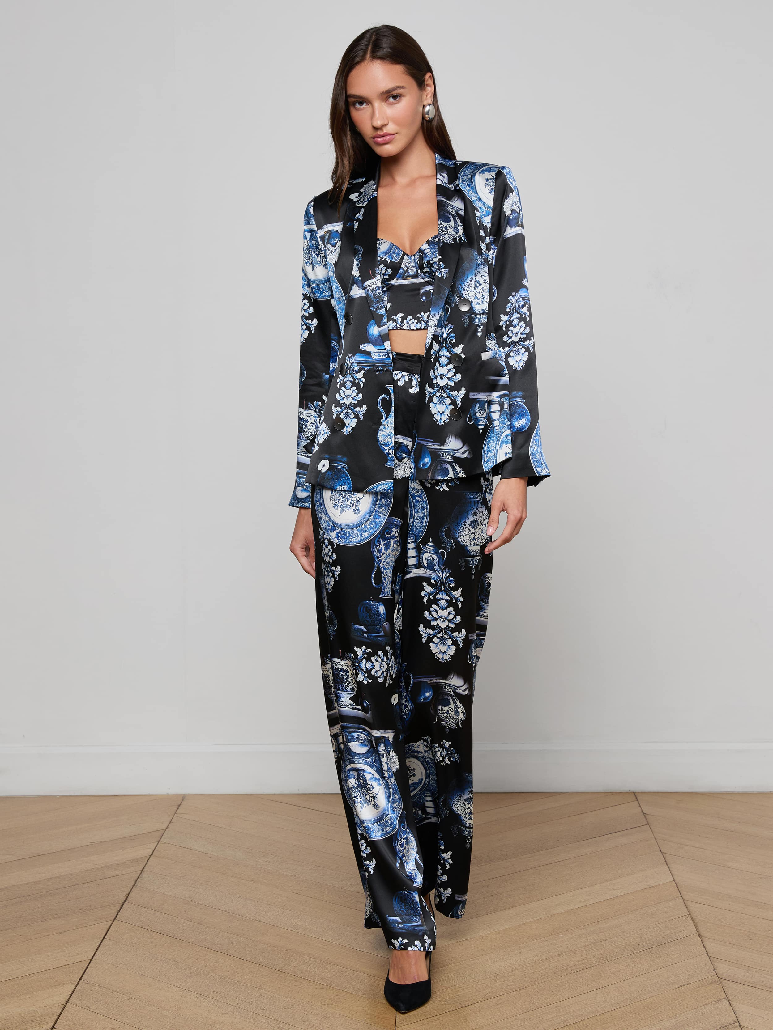 L'AGENCE - Colin Silk Blazer - Image 11