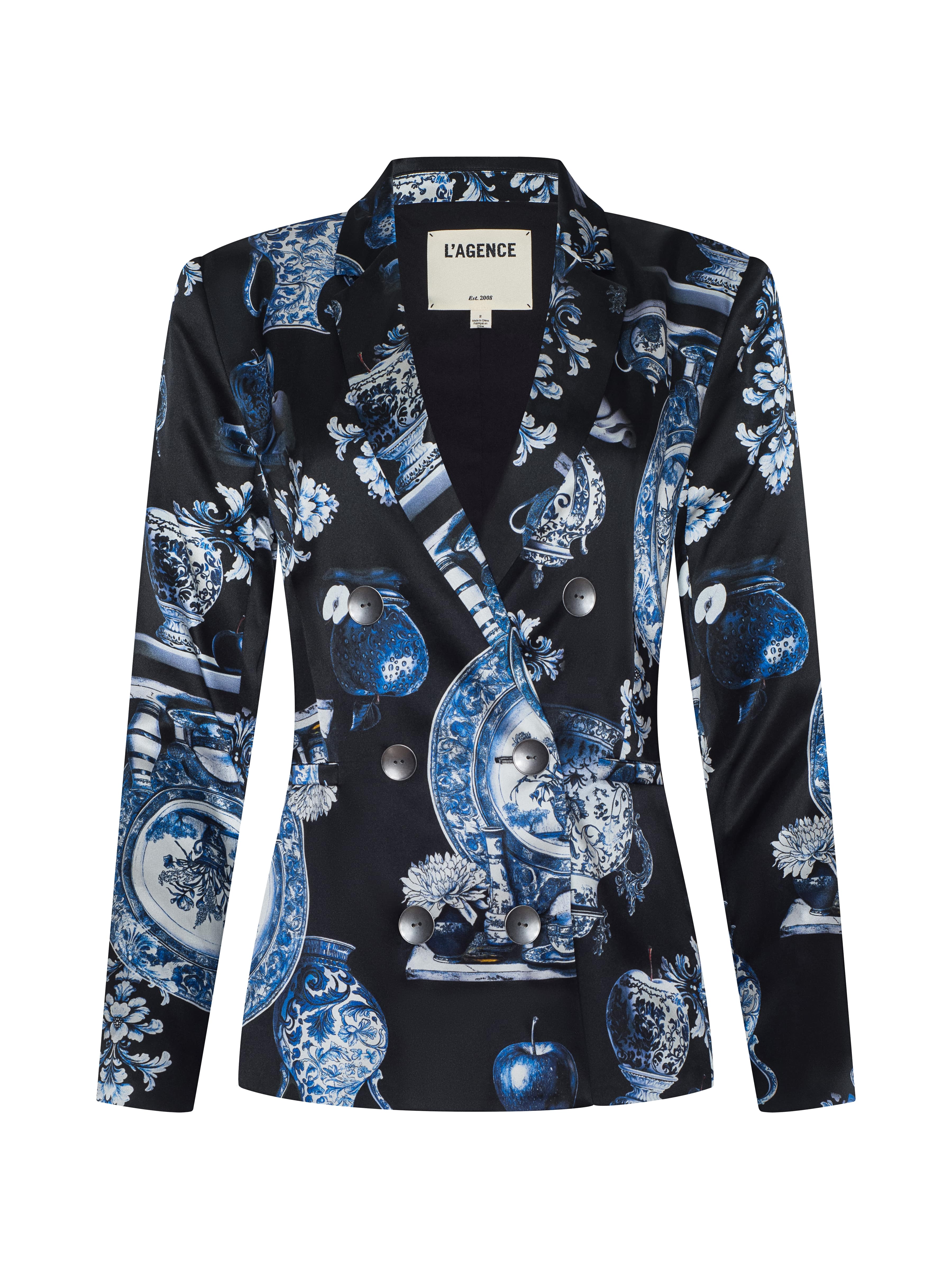 L'AGENCE - Colin Silk Blazer - Image 8