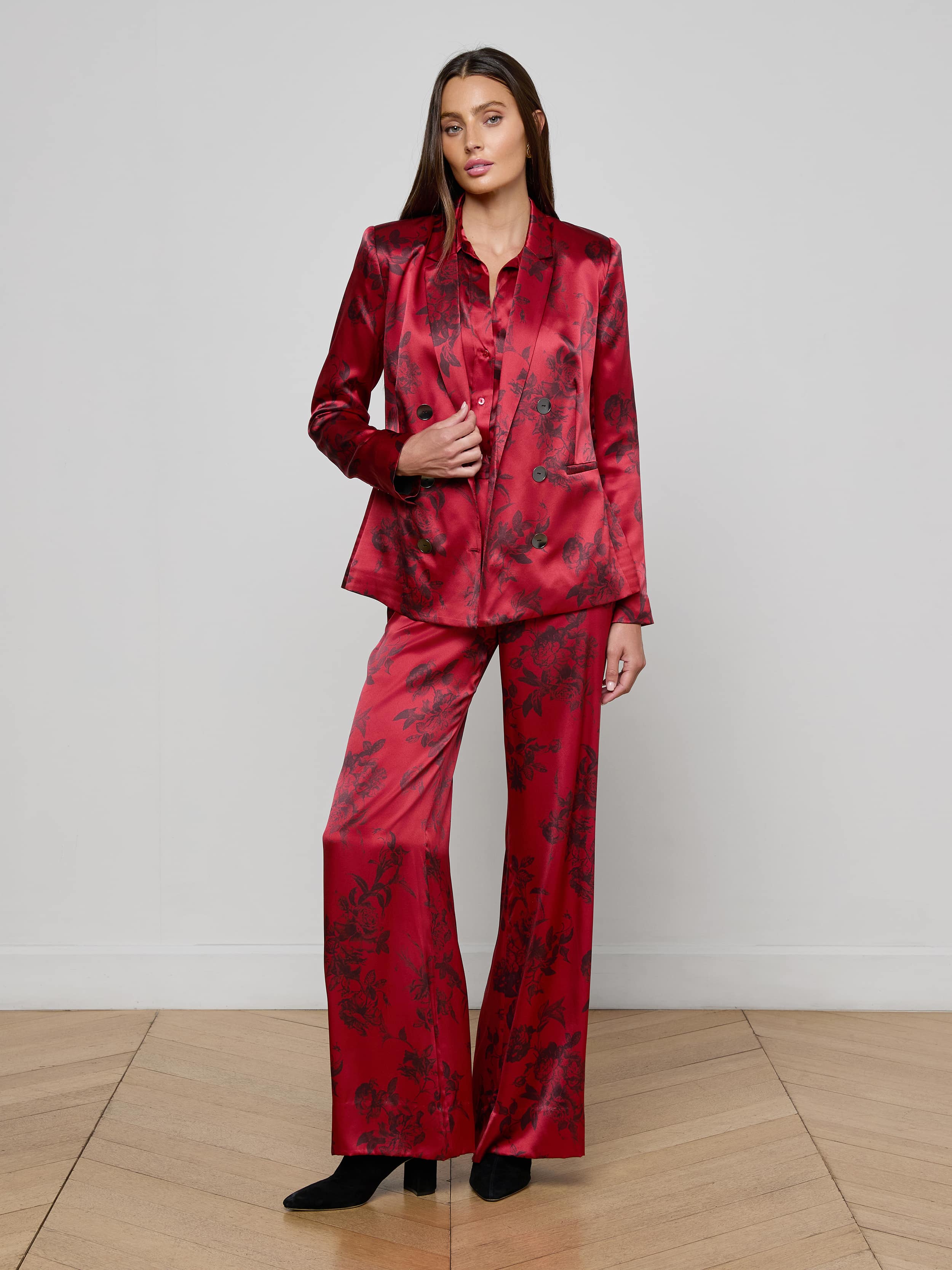 L'AGENCE - Colin Silk Blazer - Image 3
