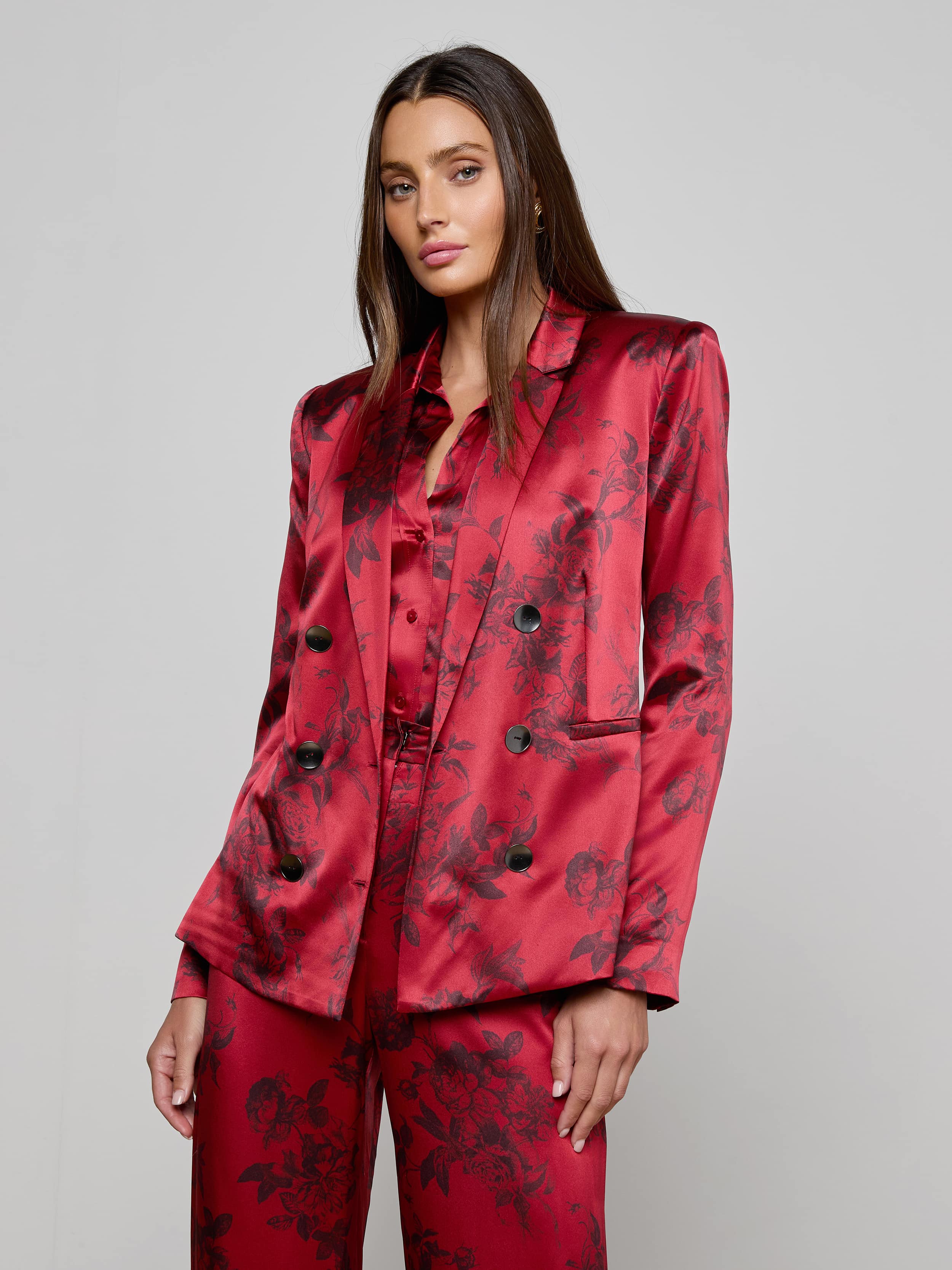 L'AGENCE - Colin Silk Blazer - Image 8