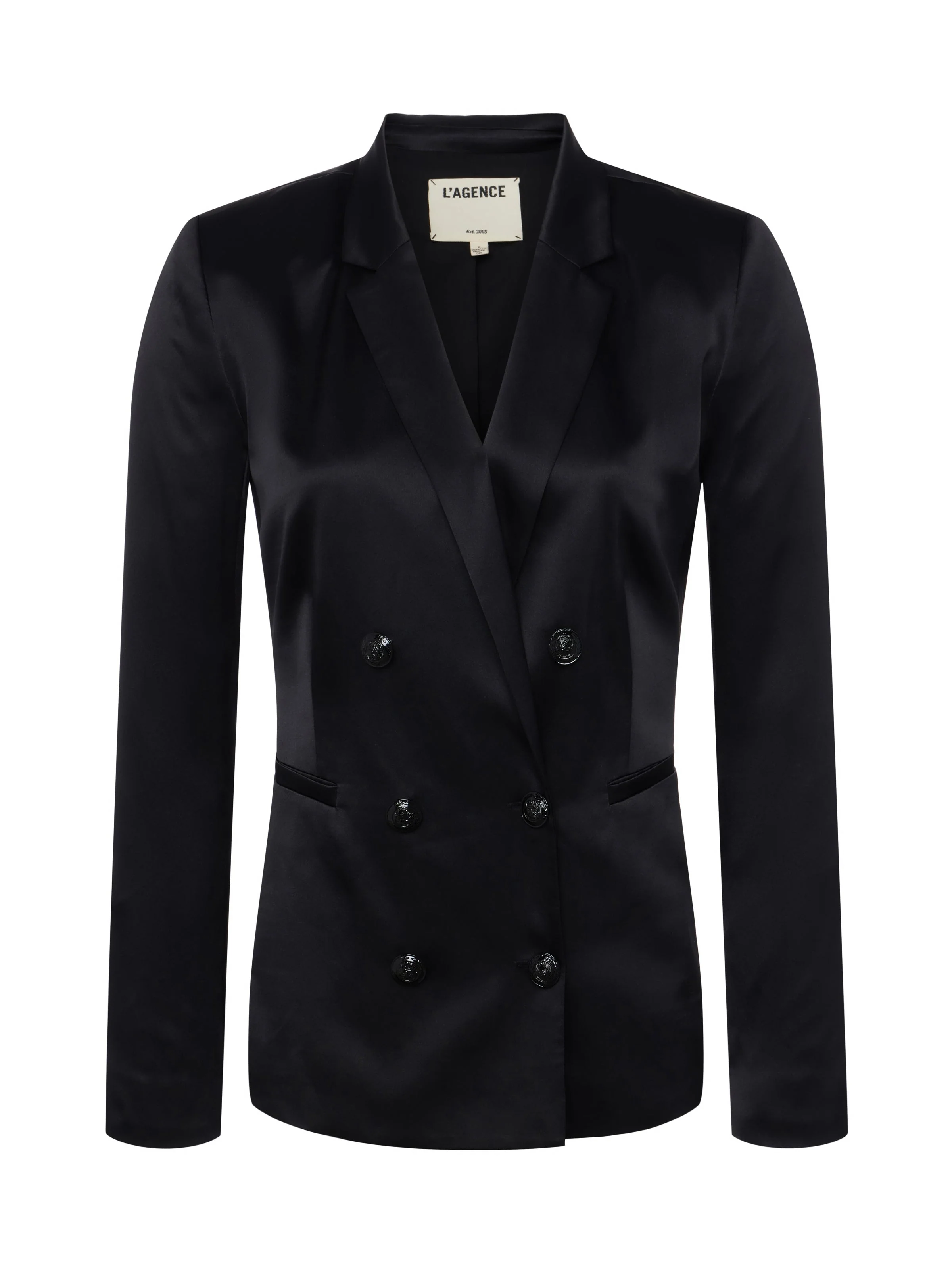 L'AGENCE - Colin Silk Charmeuse Blazer - Image 10