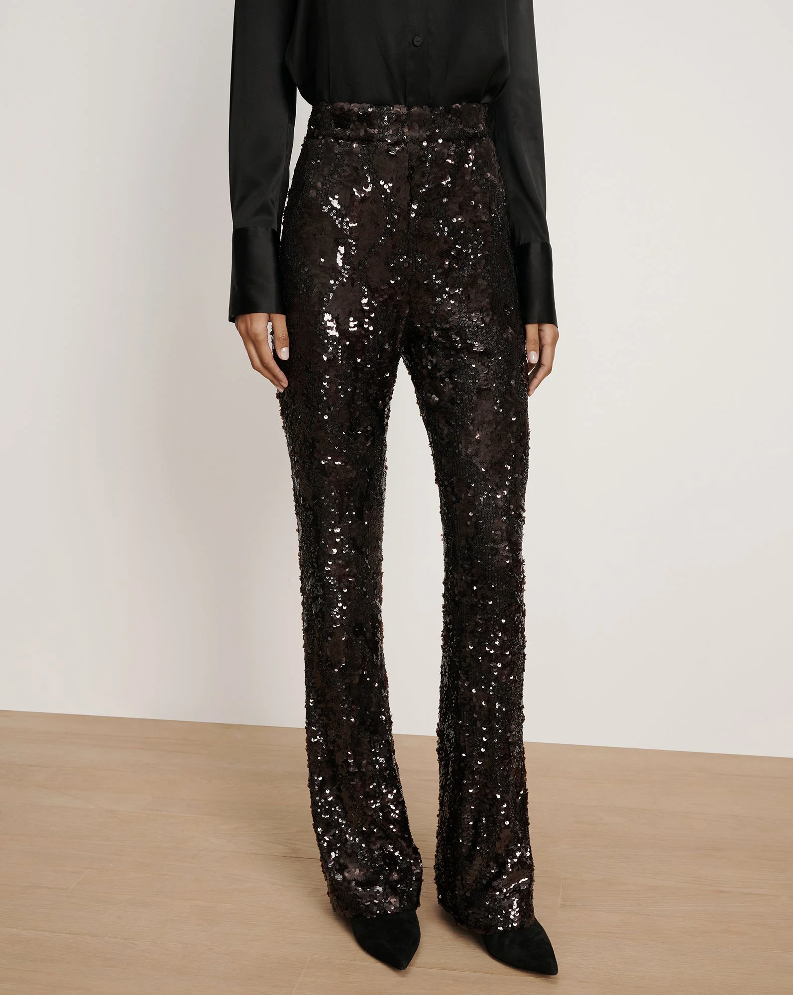 Veronica Beard - Collier Sequin Skinny - Flare Pant - Image 2