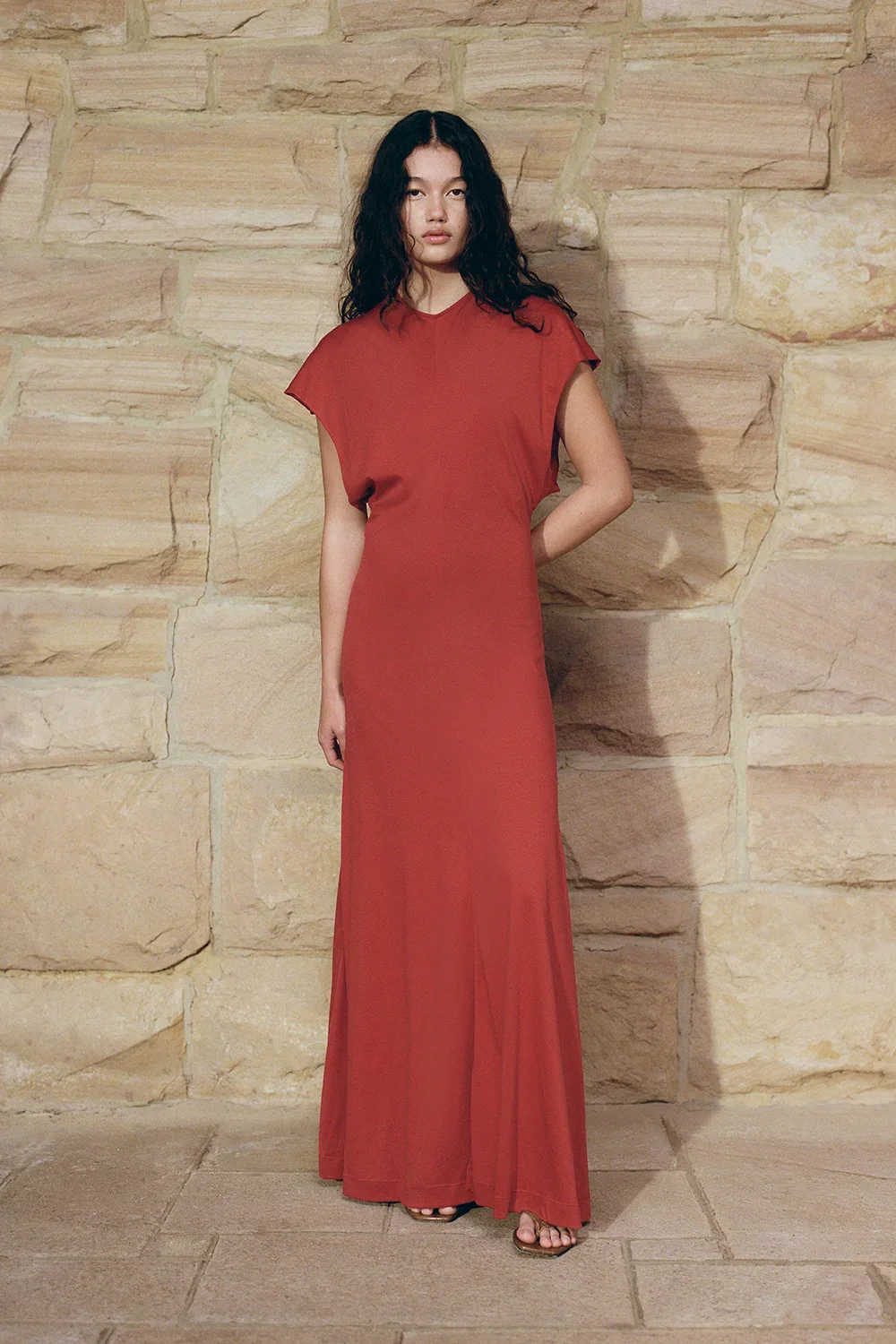 Faithfull - Colmar Maxi Dress Garnet - Final Sale - Image 2
