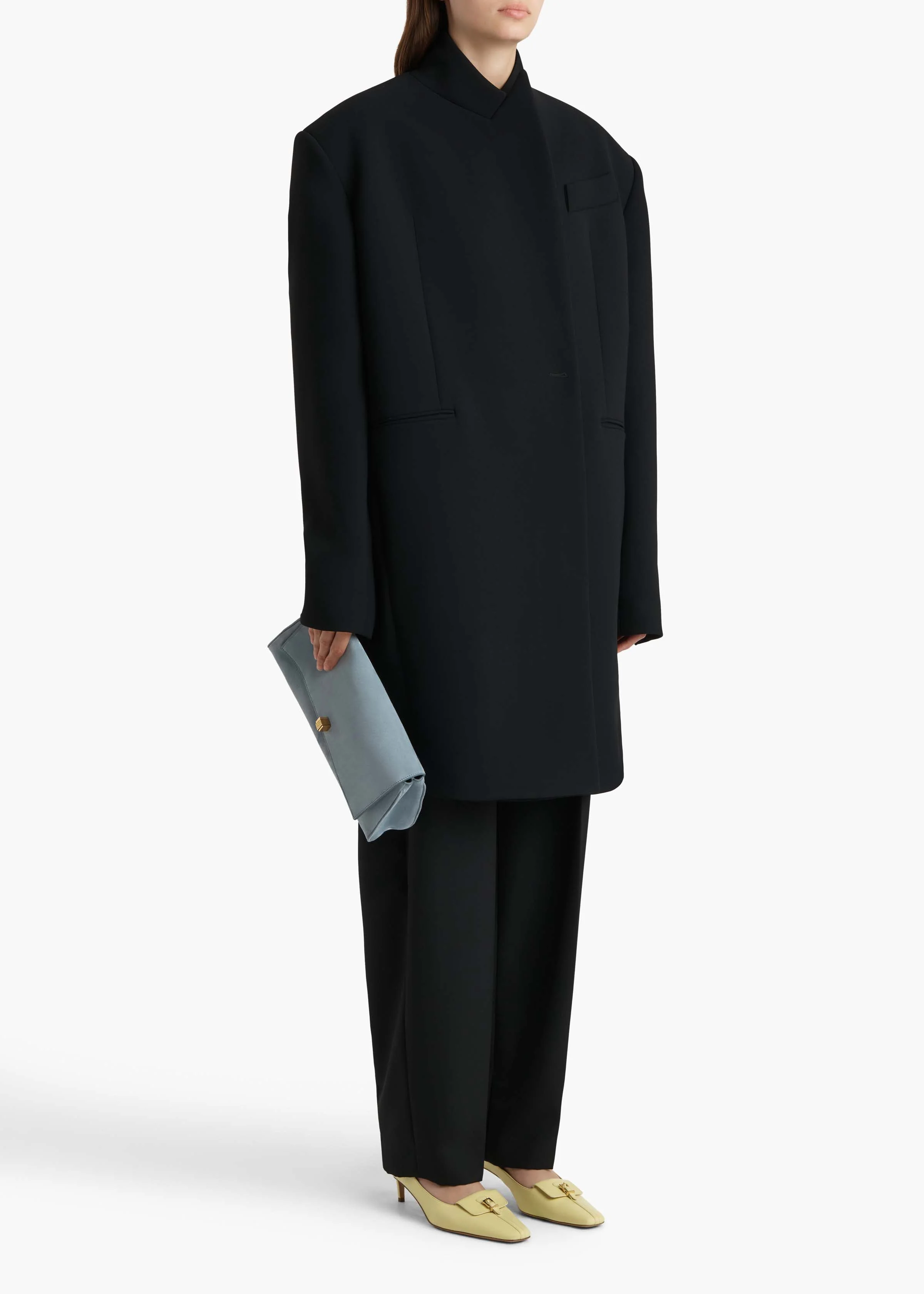 Khaite - Comelle Coat in Black - Image 2