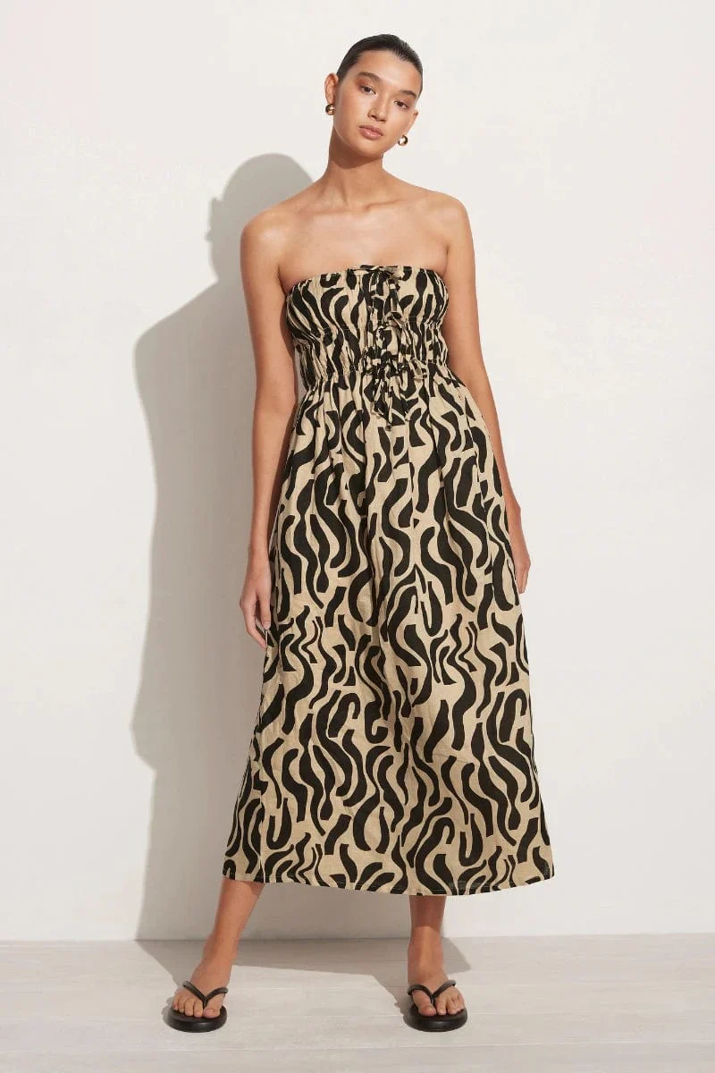 Faithfull - Contessa Midi Dress La Cateau Print - Final Sale