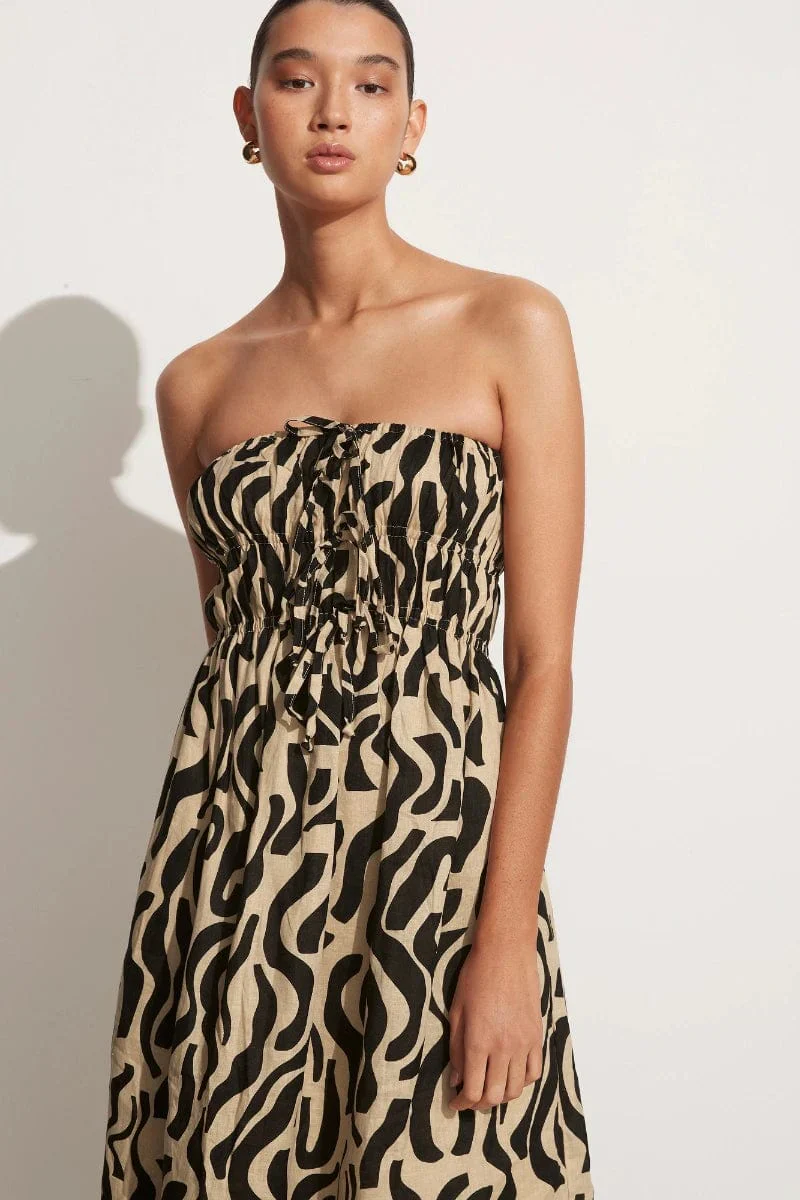 Faithfull - Contessa Midi Dress La Cateau Print - Final Sale - Image 2