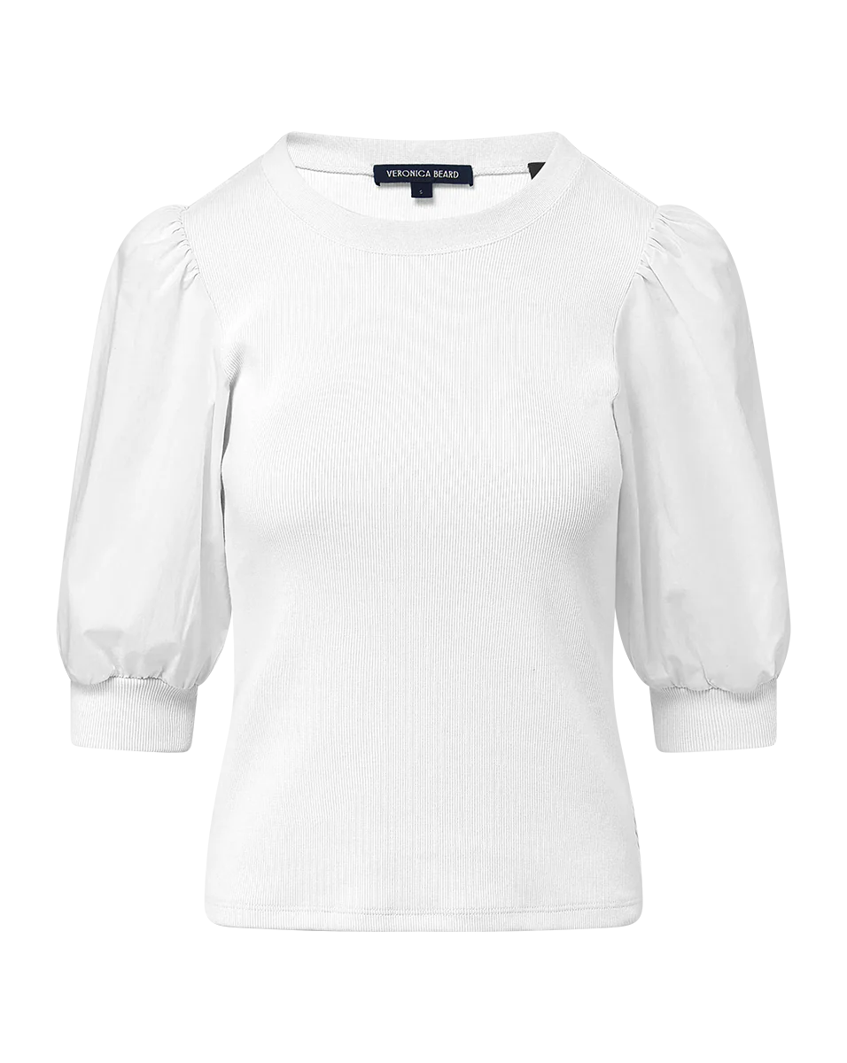 Veronica Beard - Coralee Crewneck Top - Image 5