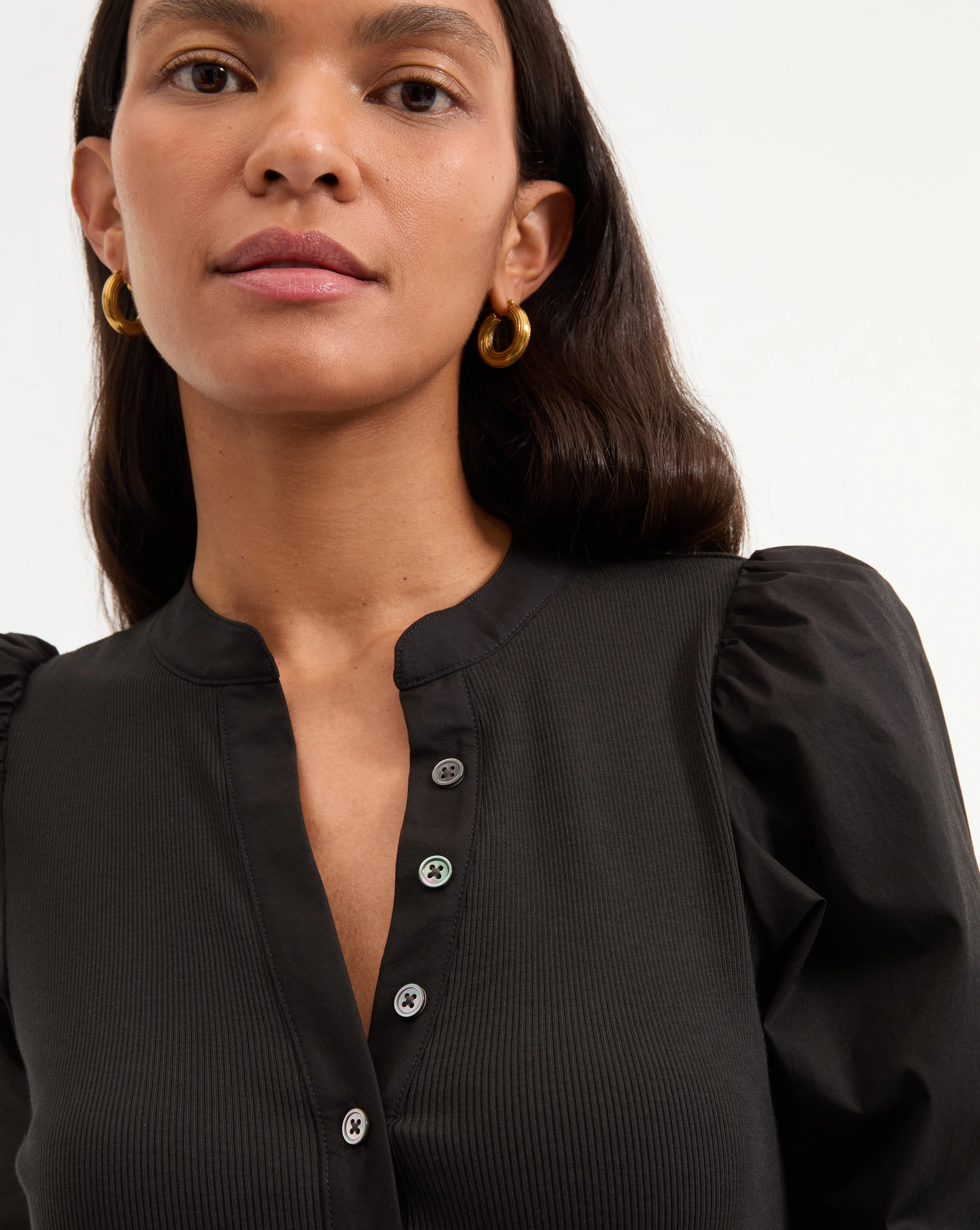 Veronica Beard - Coralee Puff - Sleeve Top - Image 3