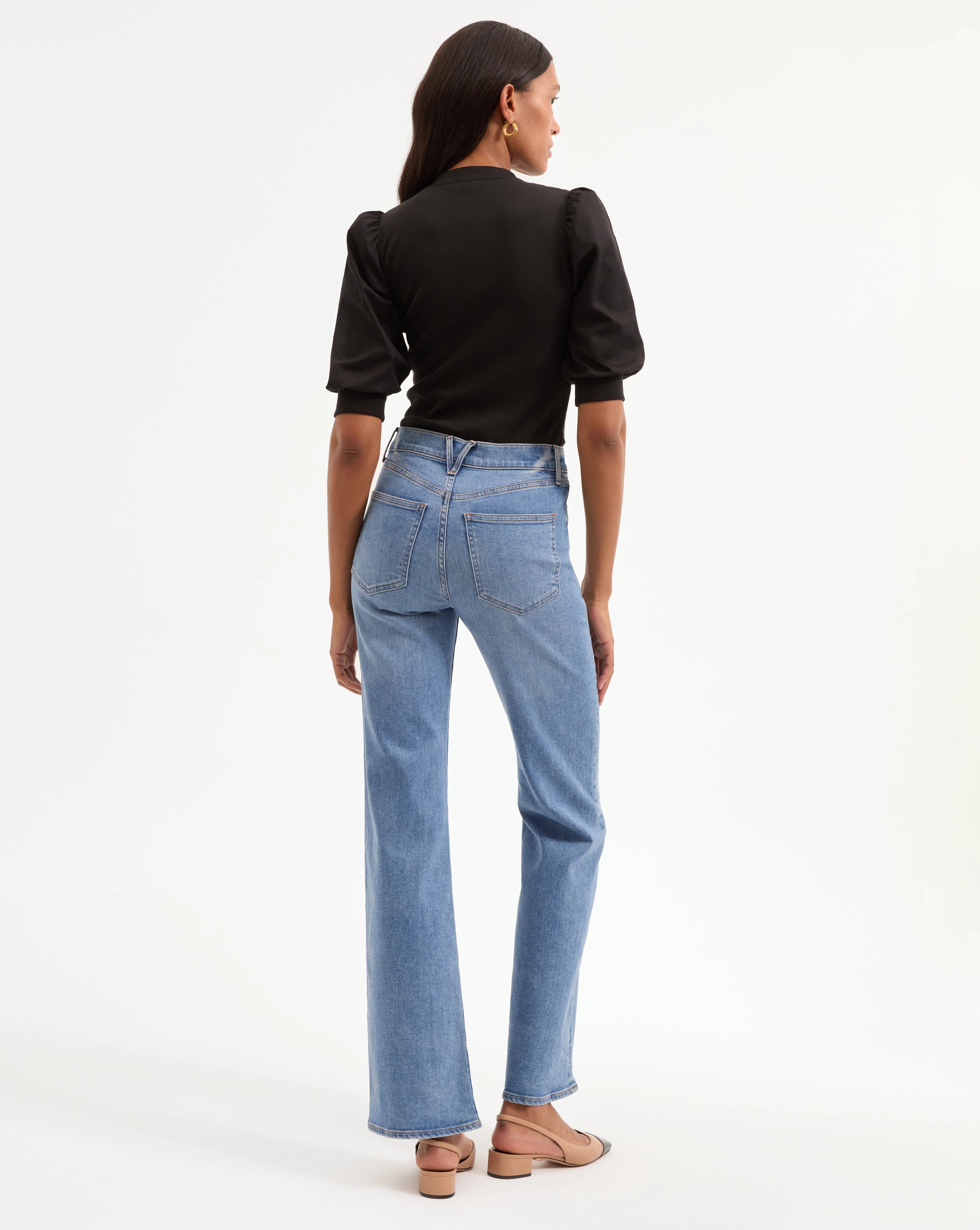 Veronica Beard - Coralee Puff - Sleeve Top - Image 4