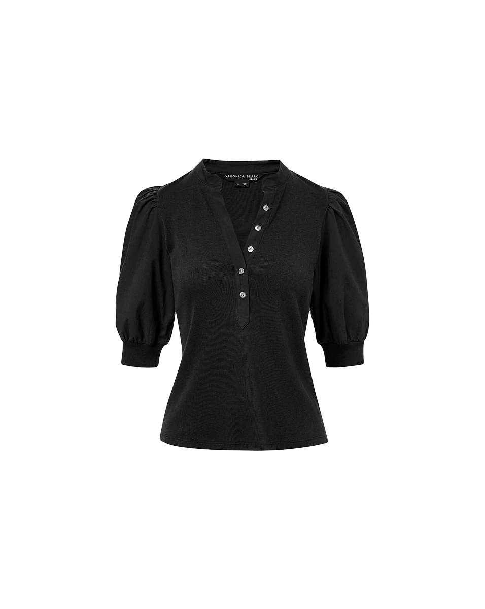Veronica Beard - Coralee Puff - Sleeve Top - Image 5
