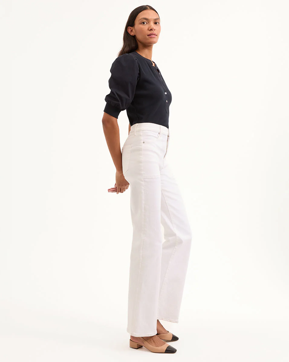 Veronica Beard - Coralee Puff - Sleeve Top - Image 4