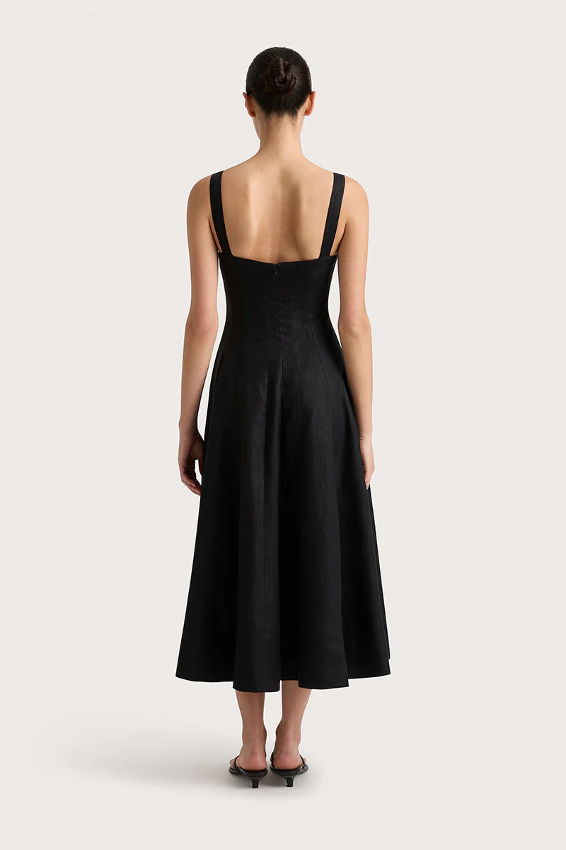 Faithfull - Corbiere Dress Black - Final Sale - Image 4