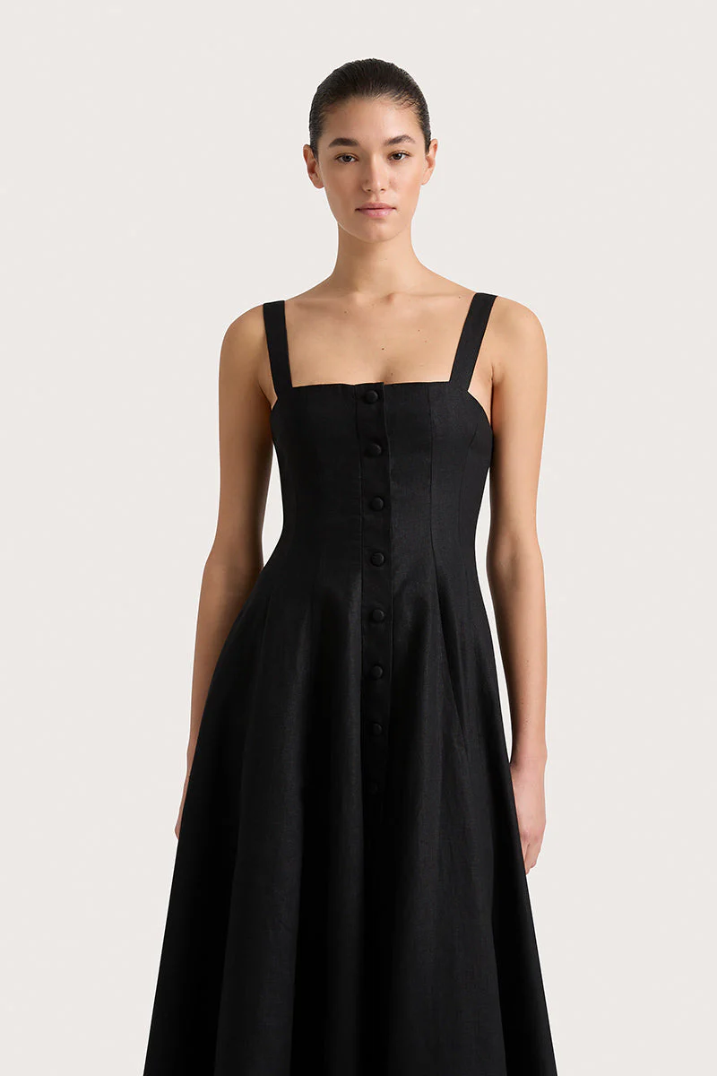 Faithfull - Corbiere Dress Black - Final Sale - Image 5
