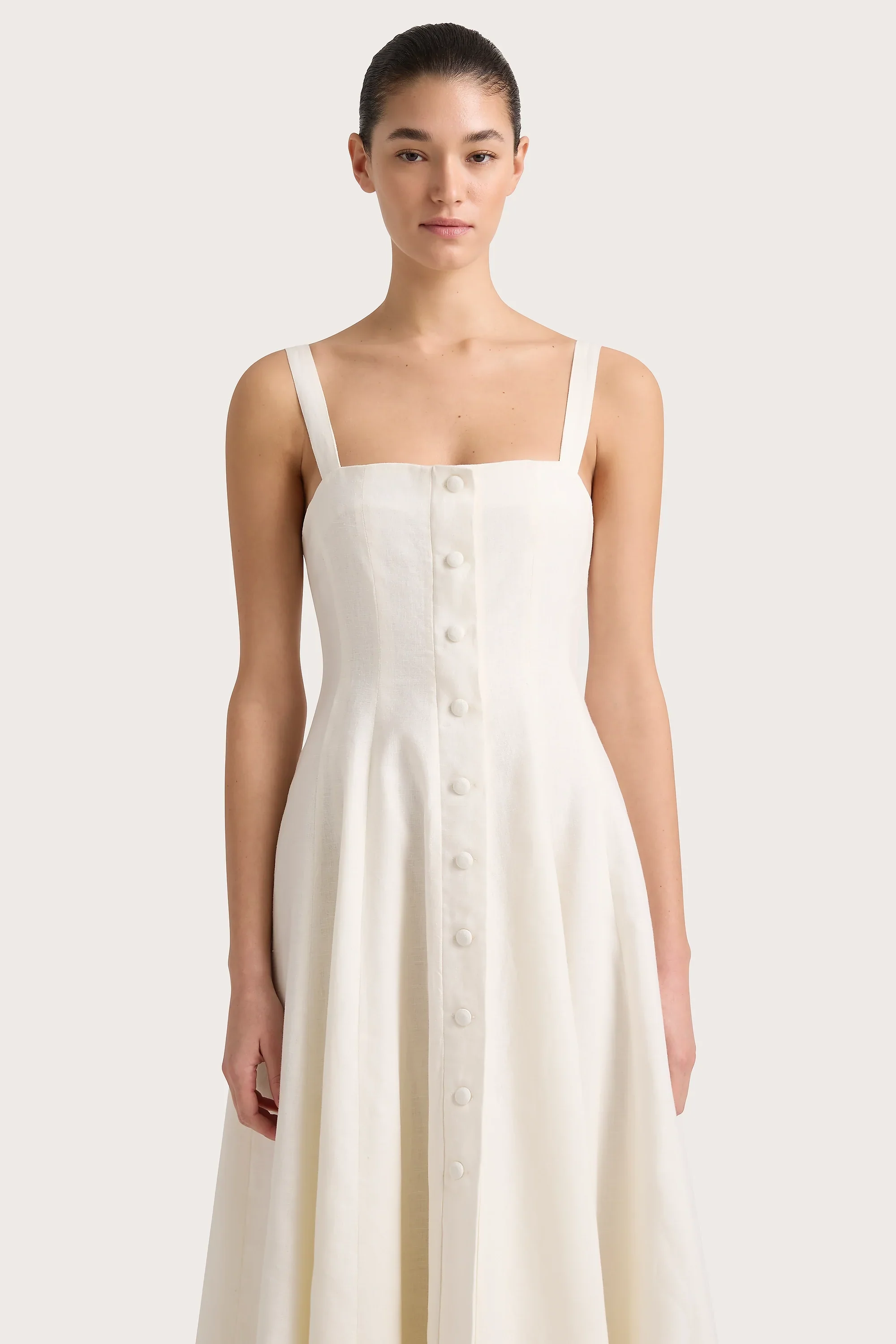 Faithfull - Corbiere Dress White - Final Sale - Image 2