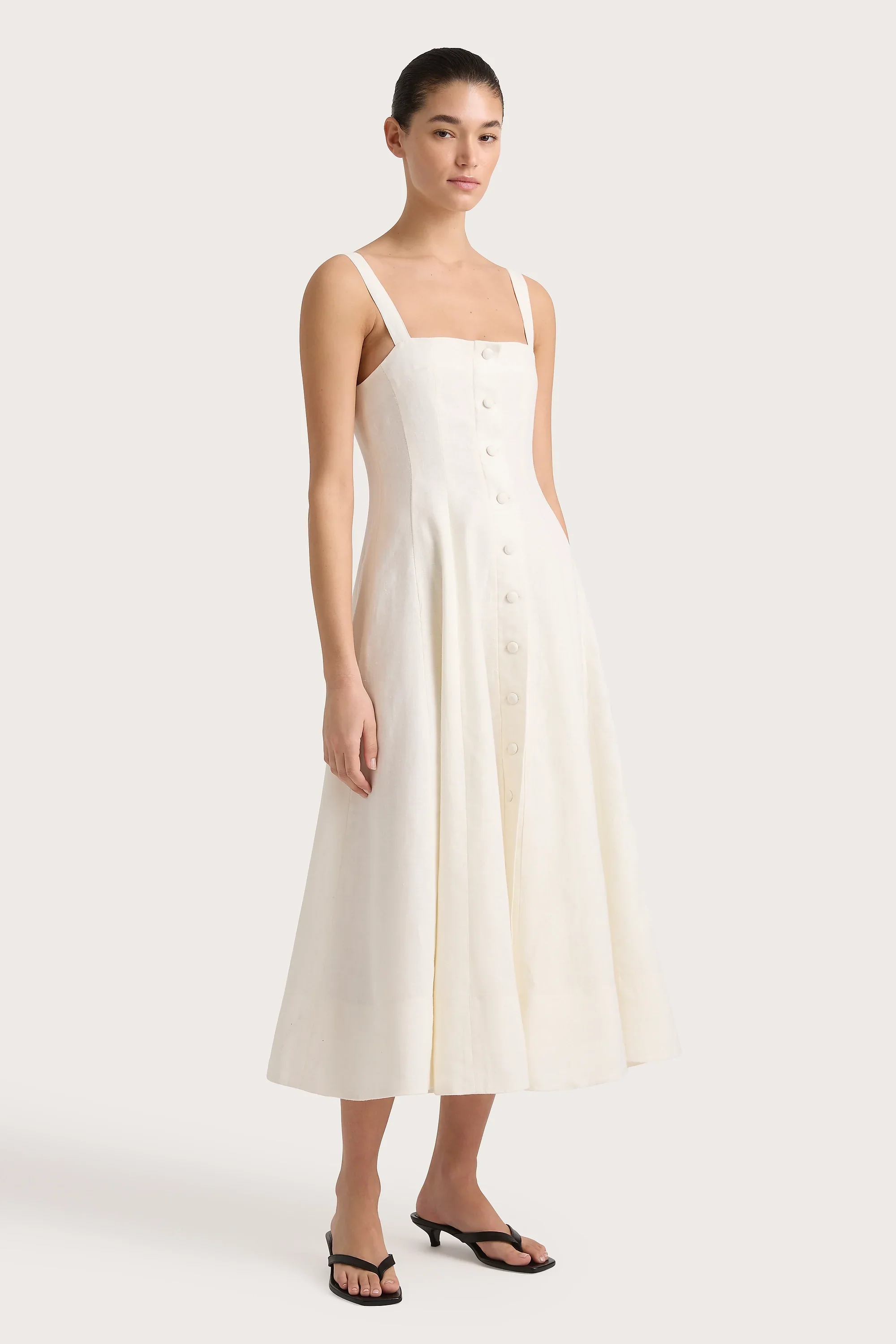 Faithfull - Corbiere Dress White - Final Sale - Image 3