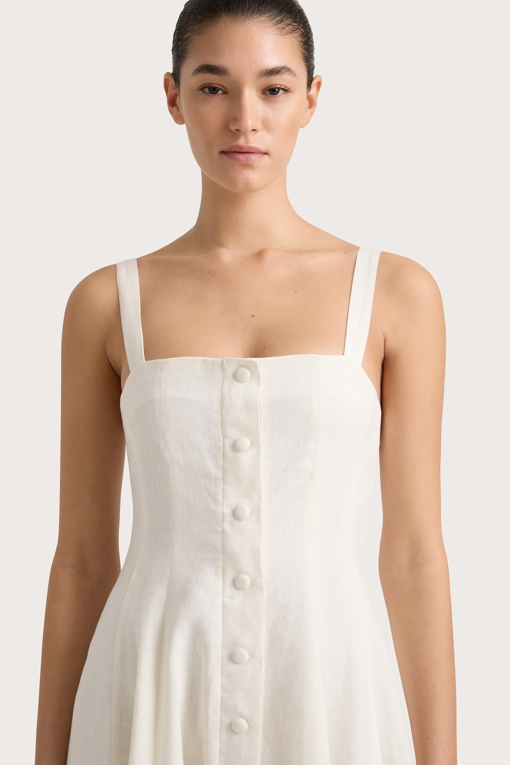Faithfull - Corbiere Dress White - Final Sale - Image 5