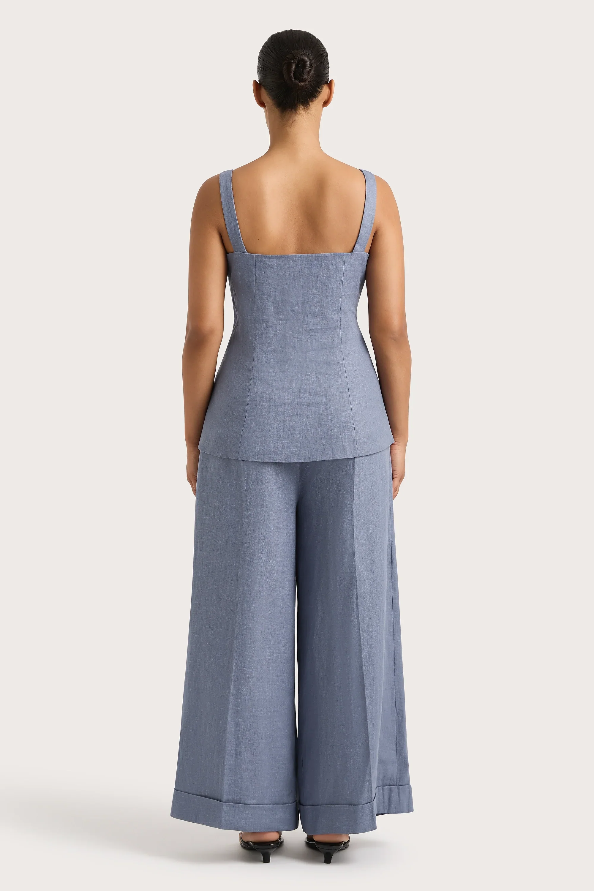Faithfull - Corbiere Vest Cornflower Blue - Final Sale - Image 5