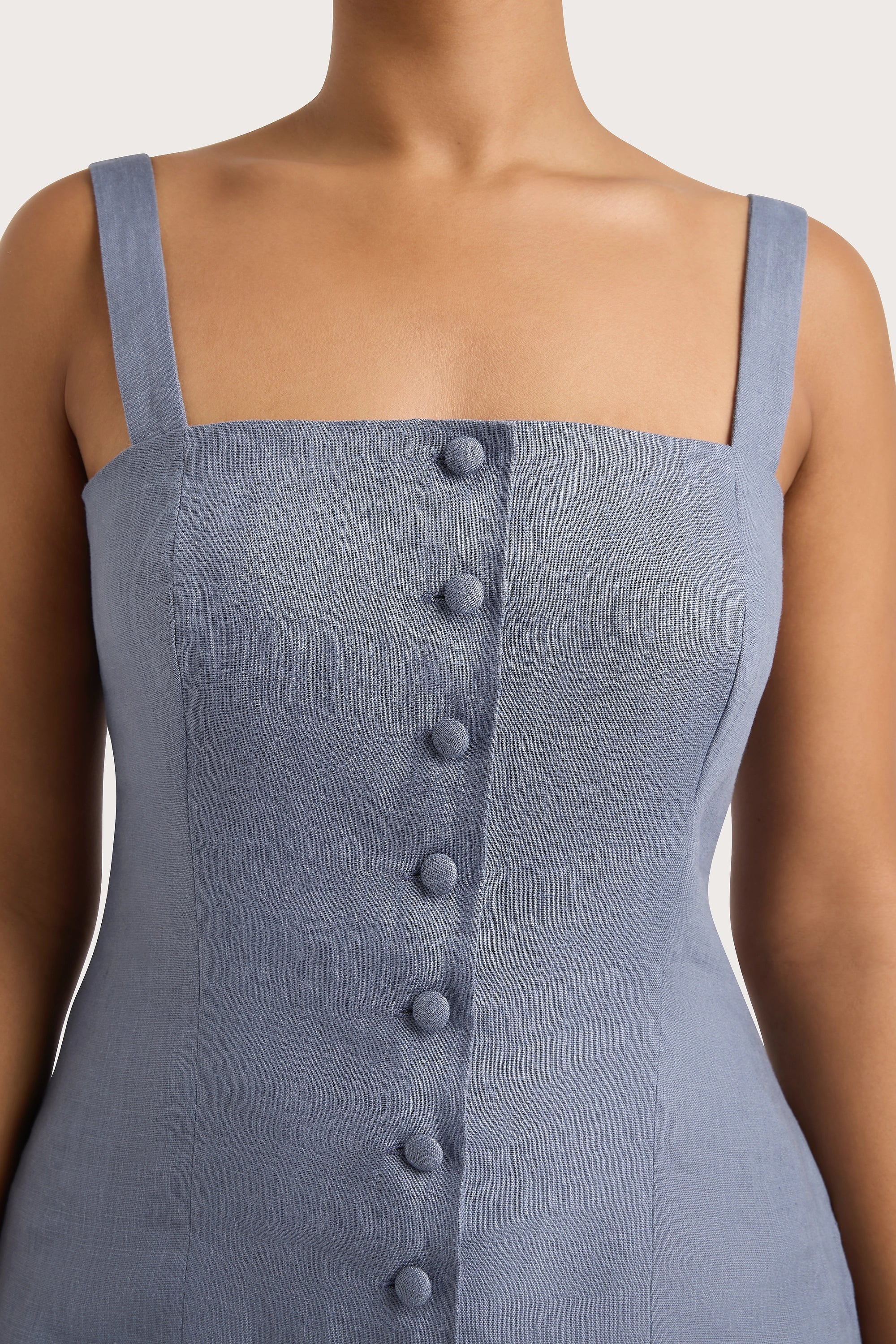 Faithfull - Corbiere Vest Cornflower Blue - Final Sale - Image 6
