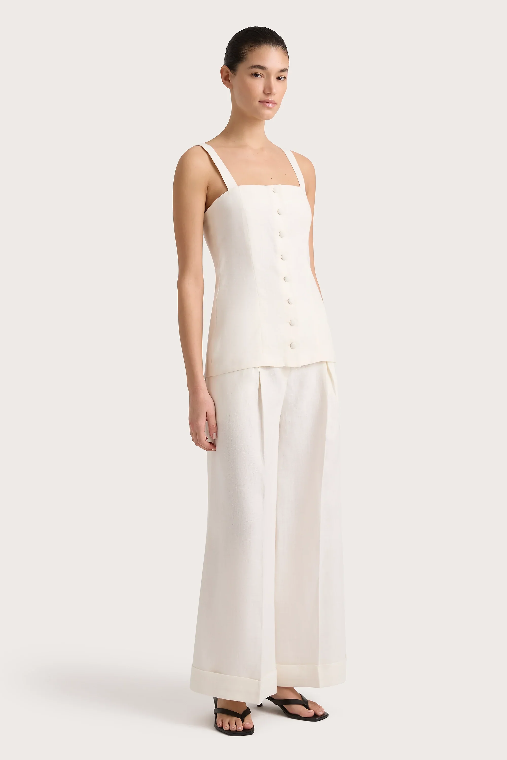 Faithfull - Corbiere Vest White - Final Sale - Image 4