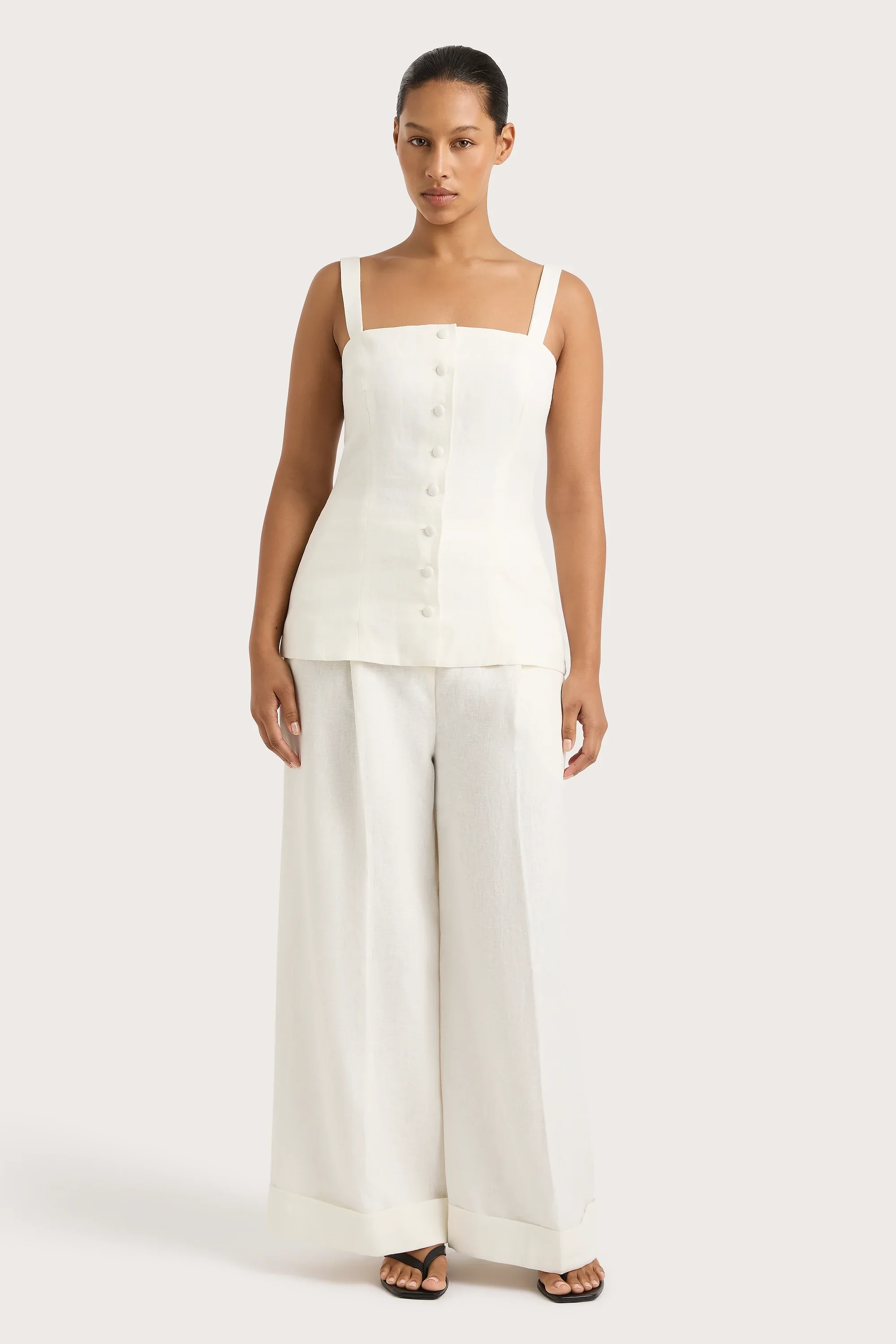 Faithfull - Corbiere Vest White - Final Sale - Image 7
