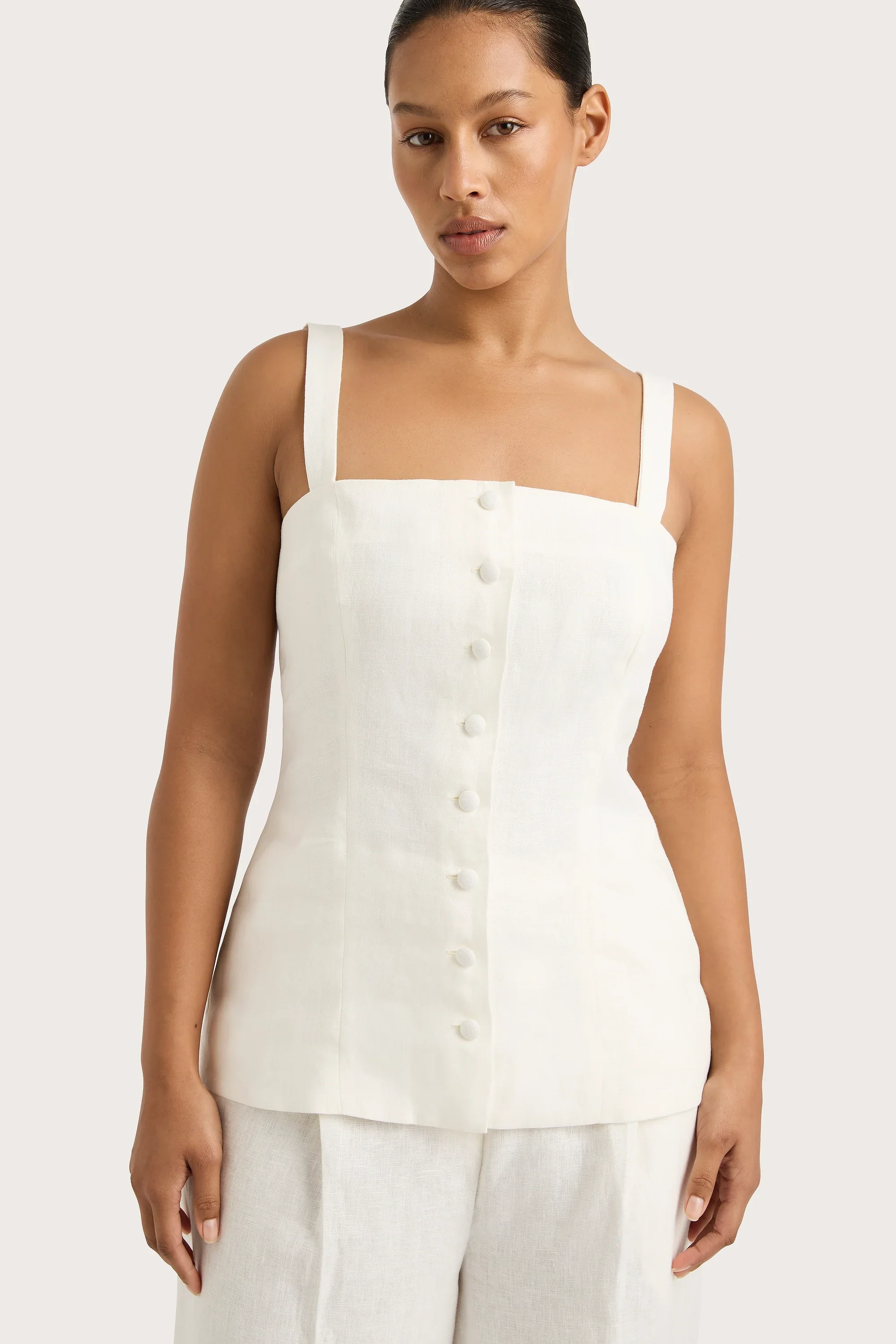 Faithfull - Corbiere Vest White - Final Sale - Image 8