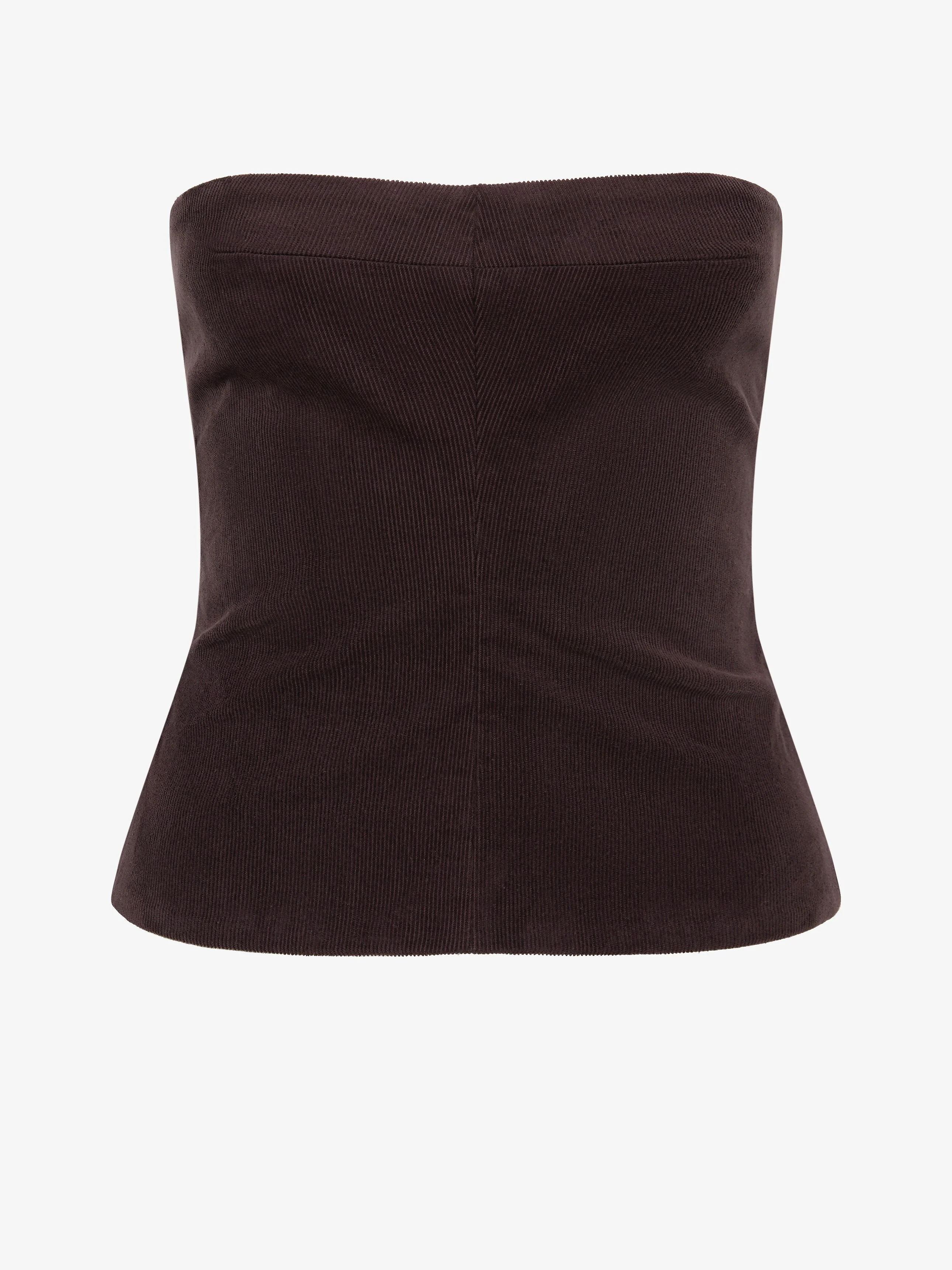 Christopher Esber - Corduroy Sculptured Bustier - Image 6