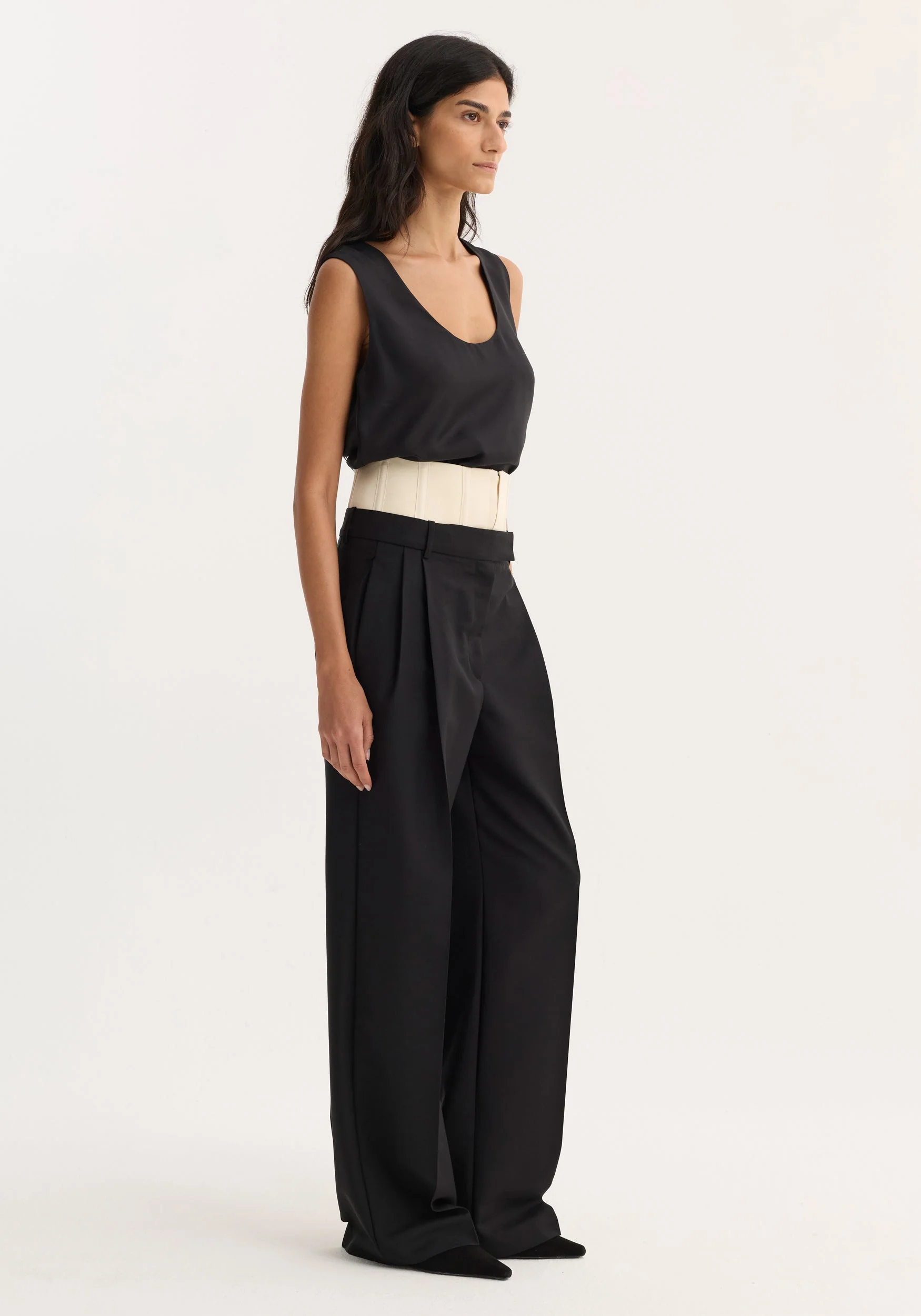 ROHE - Corset trousers | black - Image 2