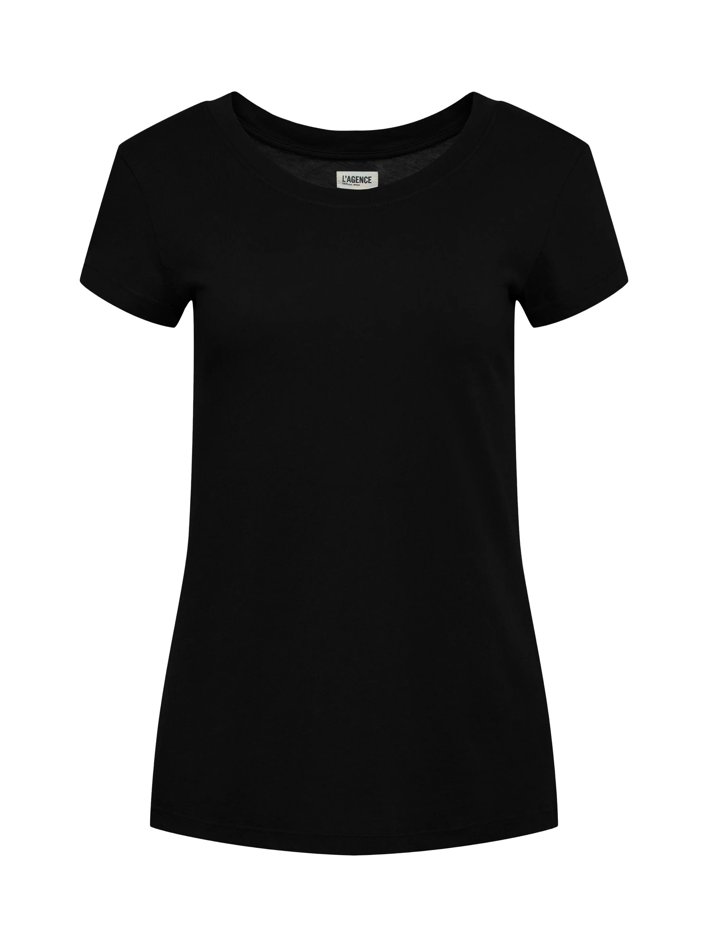 L'AGENCE - Cory Cotton Scoopneck Tee - Image 10