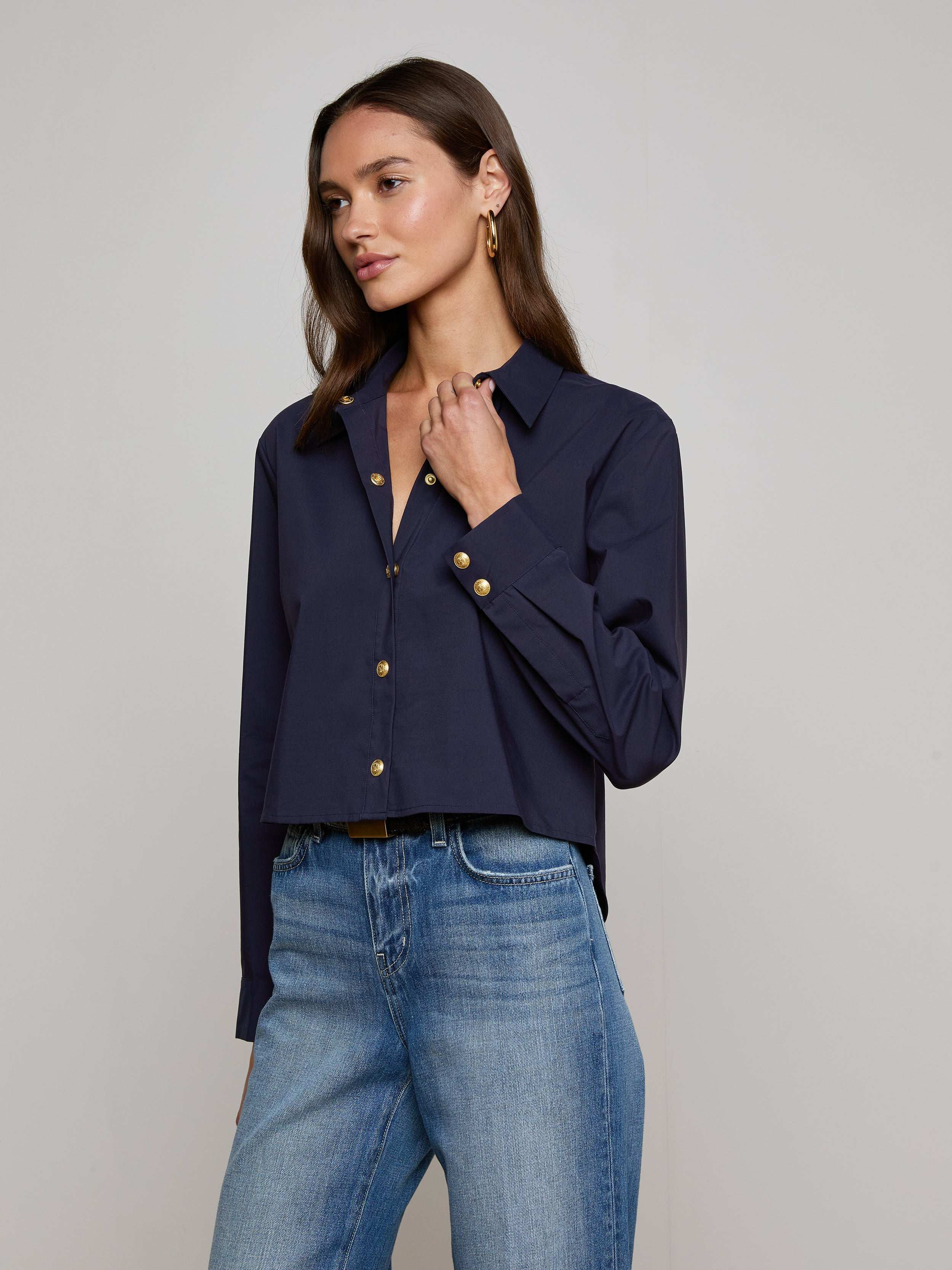 L'AGENCE - Cosette Shirt - Image 3