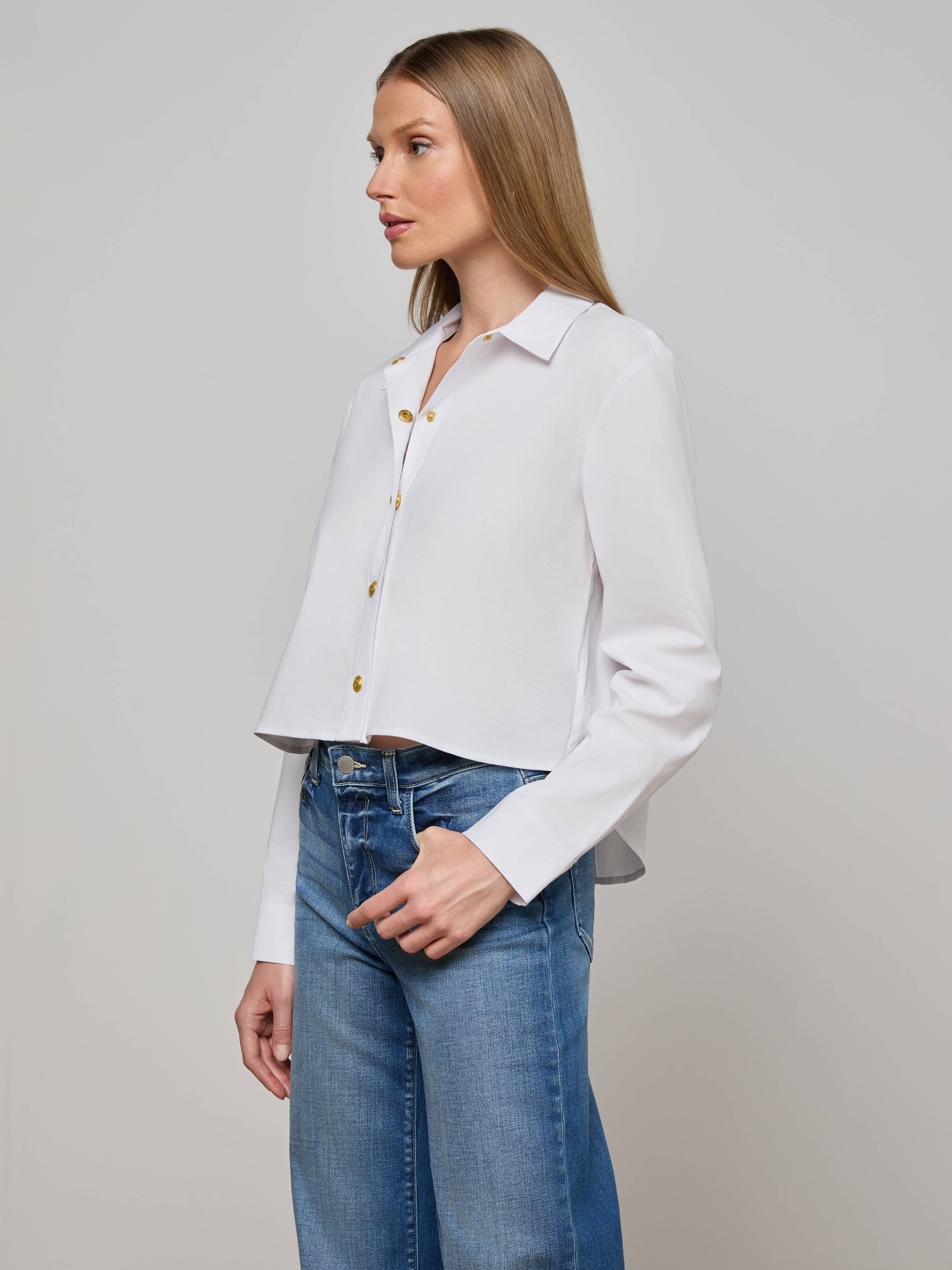 L'AGENCE - Cosette Shirt - Image 3