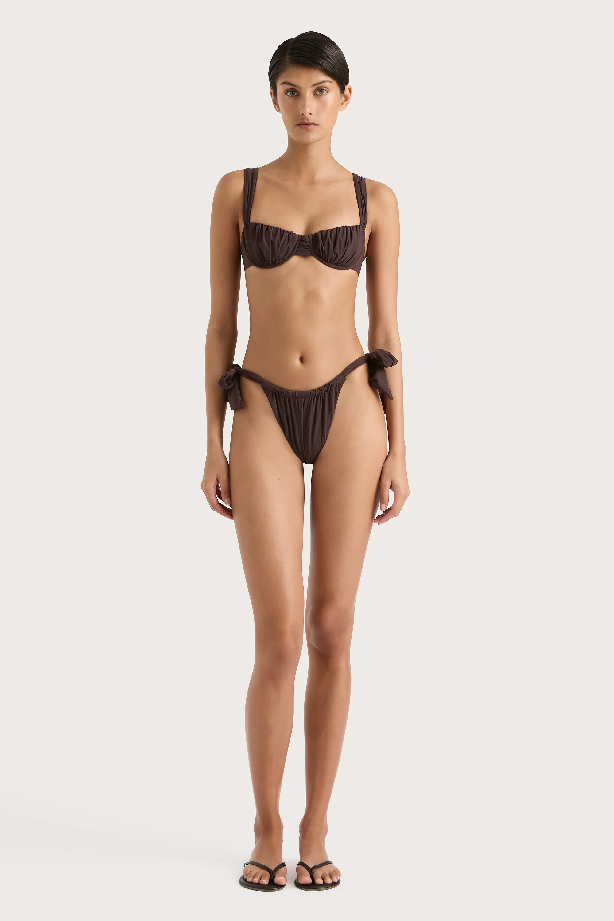 Faithfull - Costa Bikini Bottom Coffee - Final Sale
