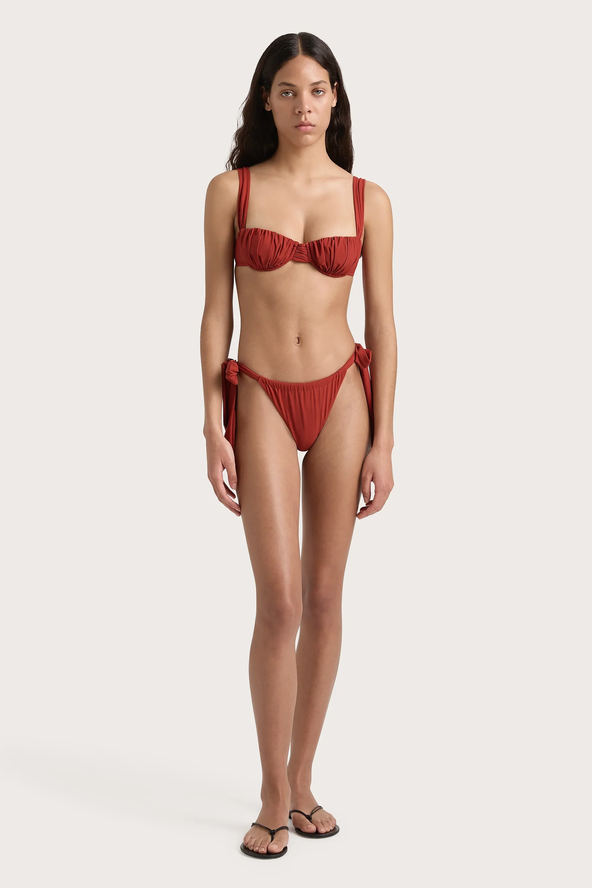 Faithfull - Costa Bikini Bottoms Garnet - Final Sale